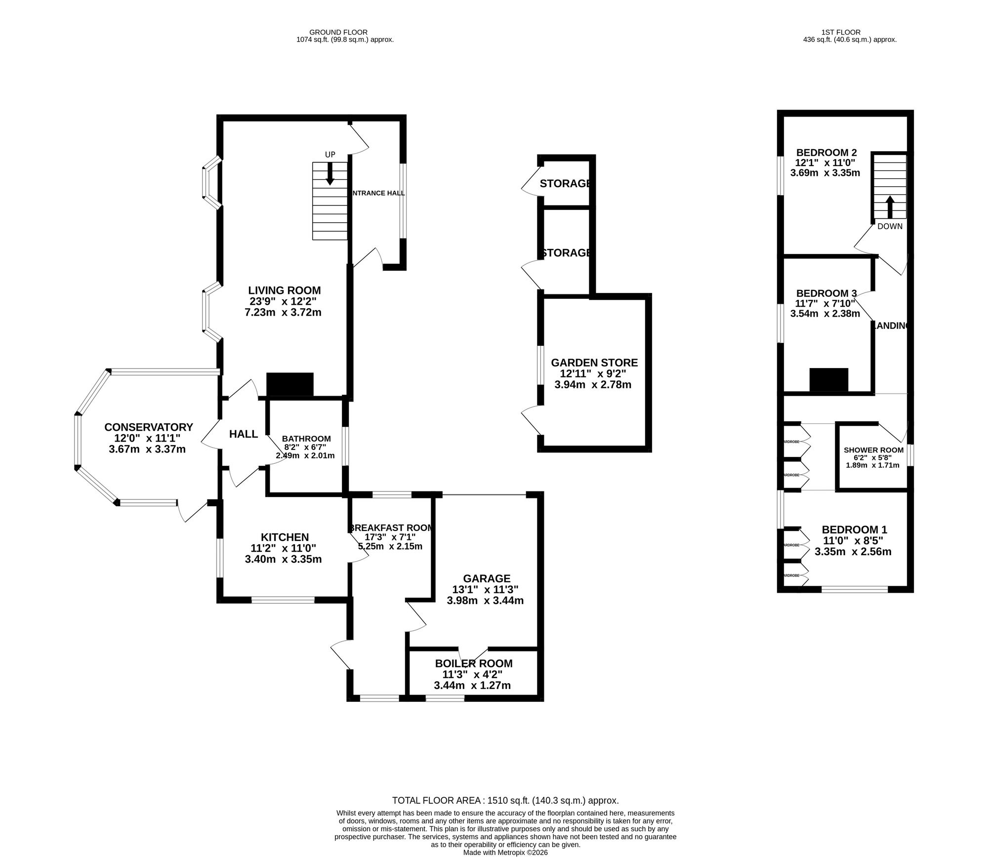 Cooks Cottage Heath Road, Newport floorplan