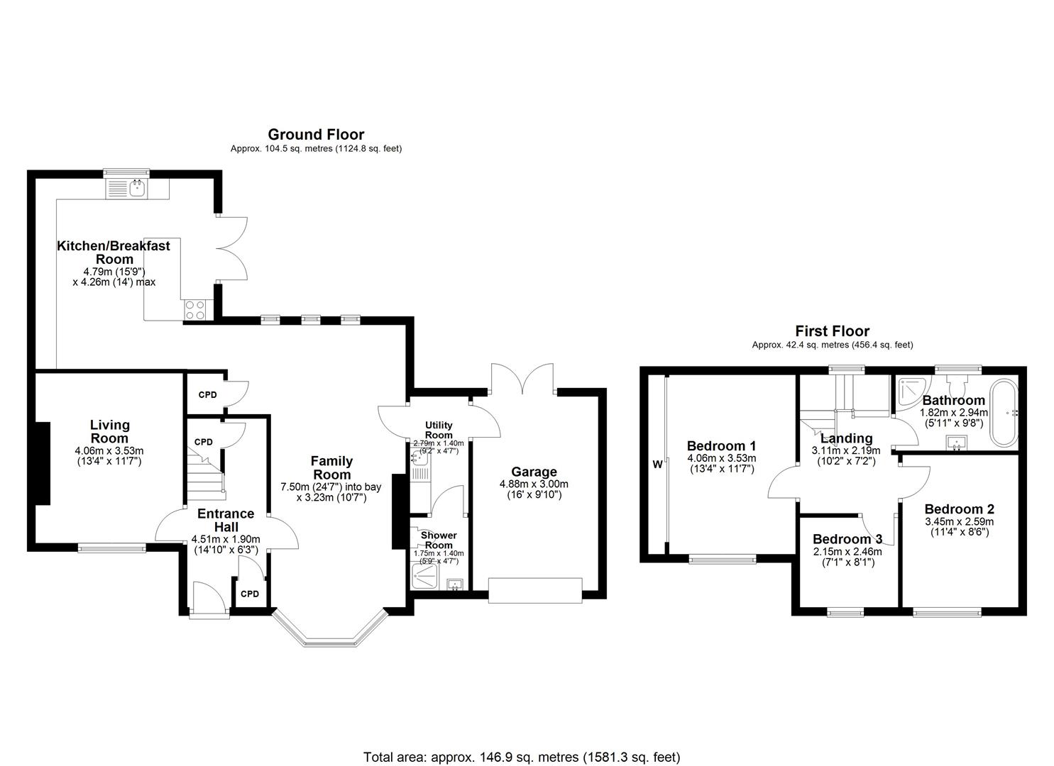 4, Lansdowne Terrace West, North Shields floorplan