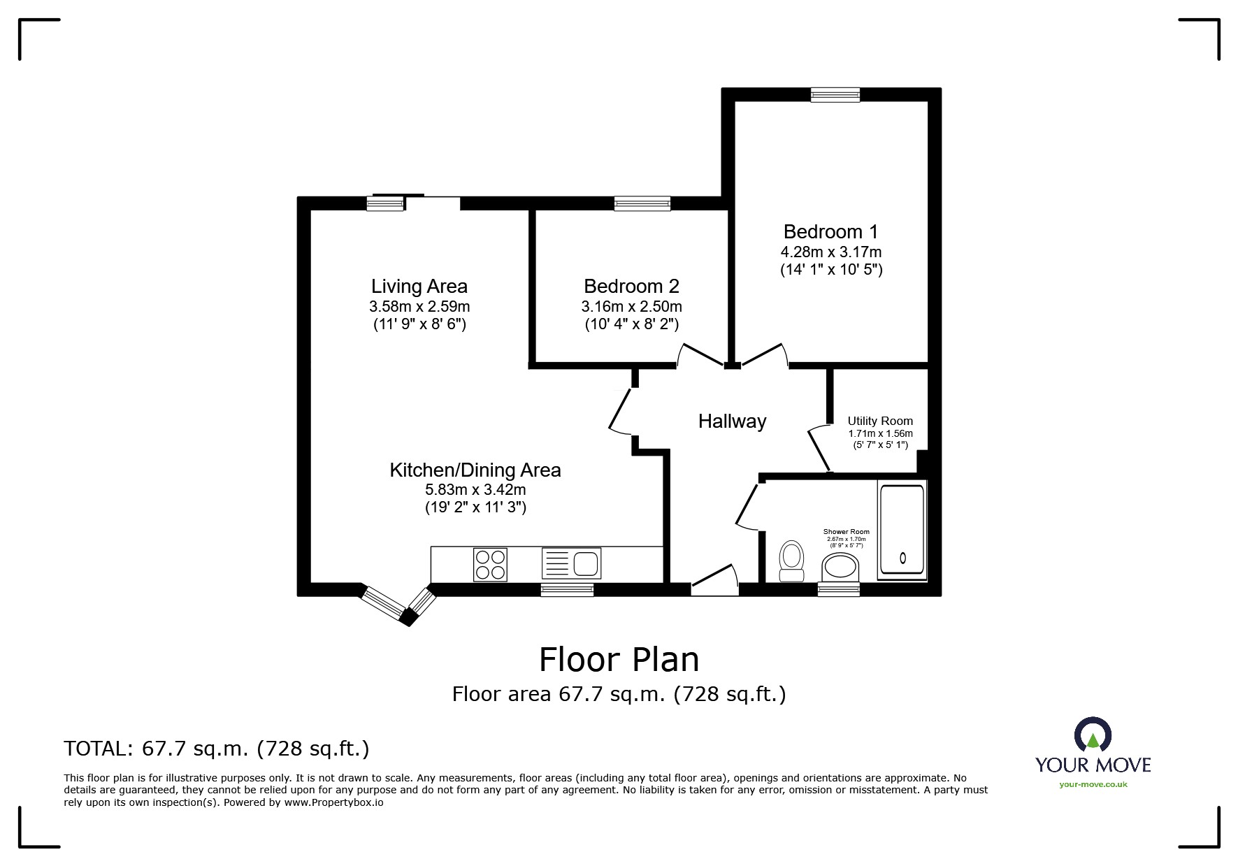 7, Home Green, Lincolnshire floorplan