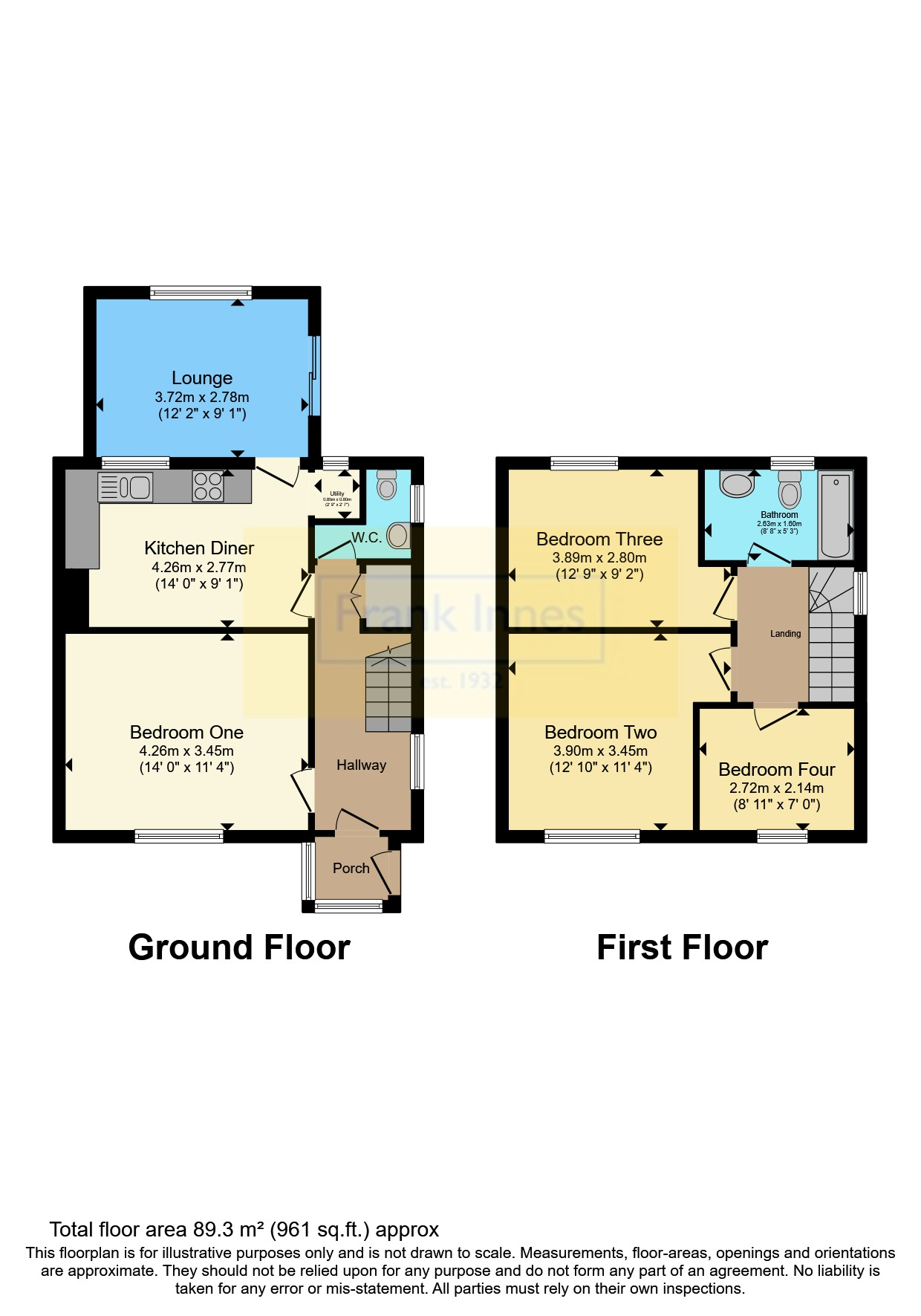 38, Coleman Street, Derbyshire floorplan