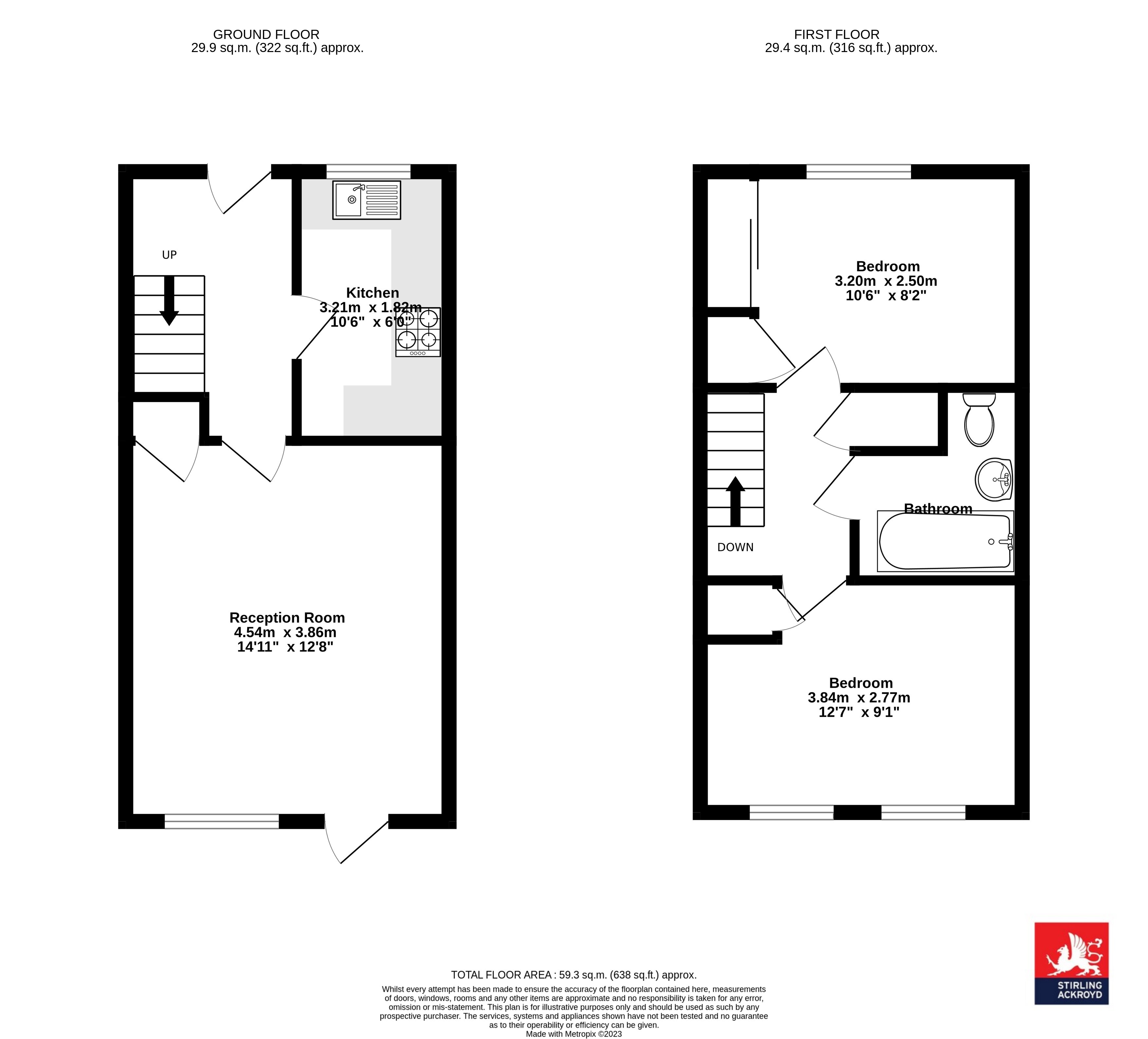 Adams Way, Croydon floorplan