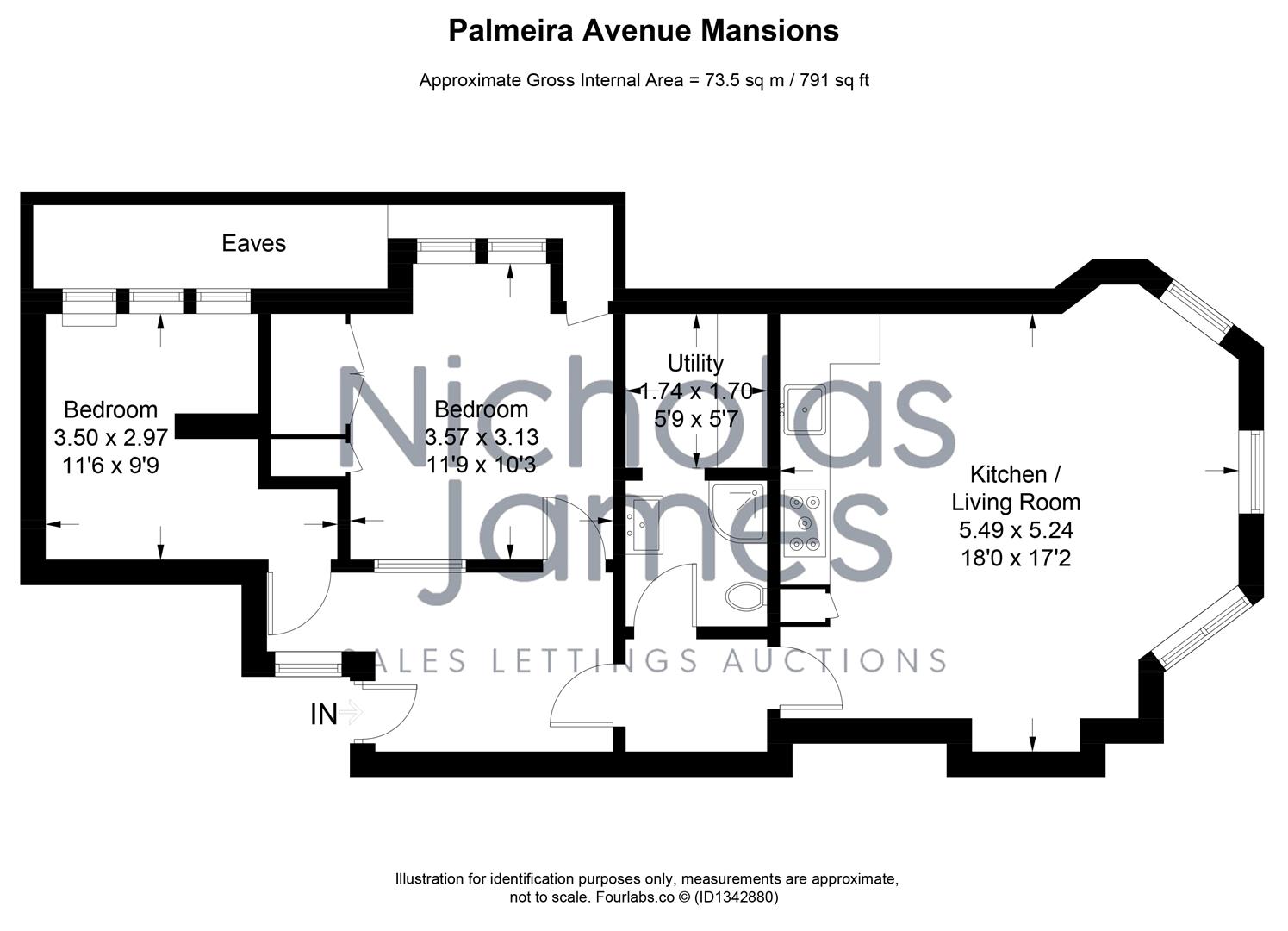 Church Road, Hove floorplan
