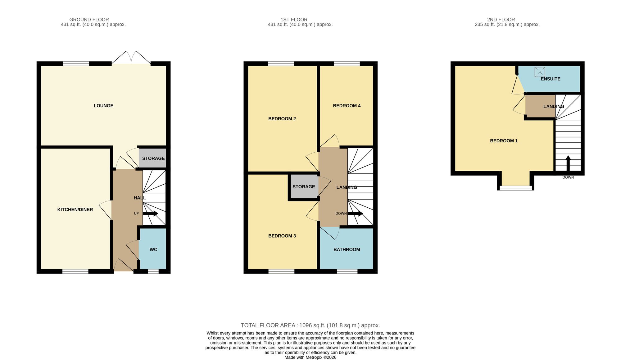20 The Boulevard, Scarborough floorplan