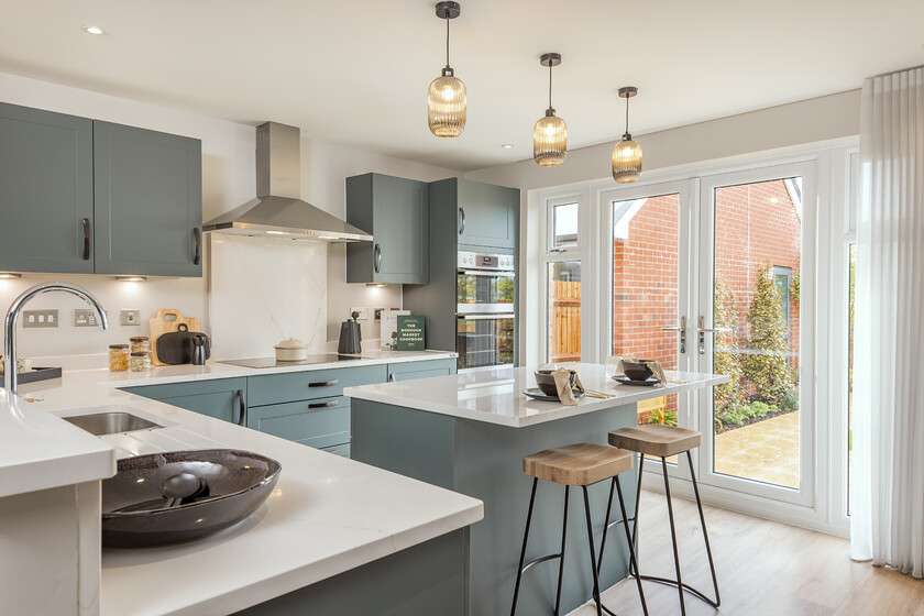 Kitchen In The Avondale 4 Bedroom Home