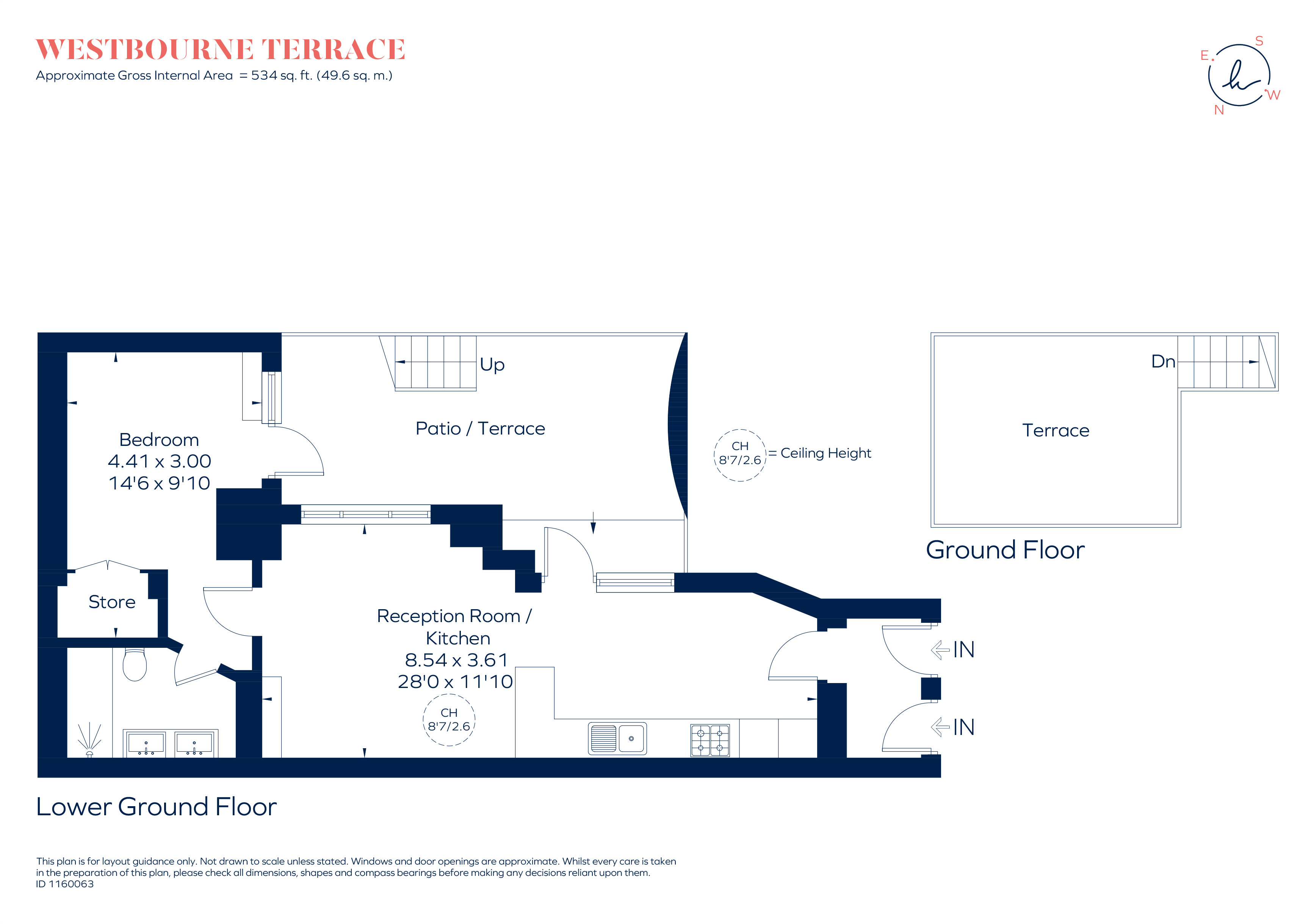 Flat 6, 85, Westbourne Terrace, London floorplan