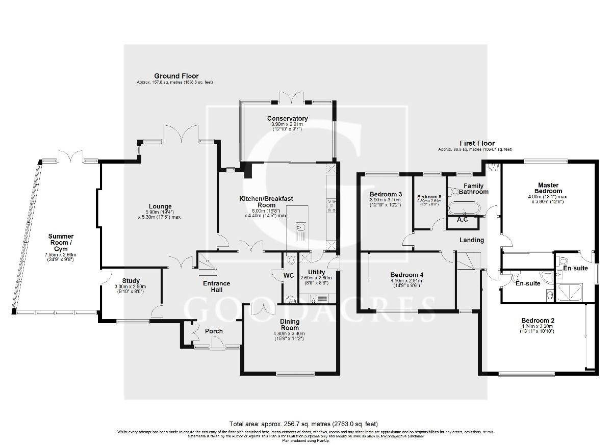 5 Bedrooms Detached house for sale in Howes Drive, Marston Moretaine, Bedford MK43