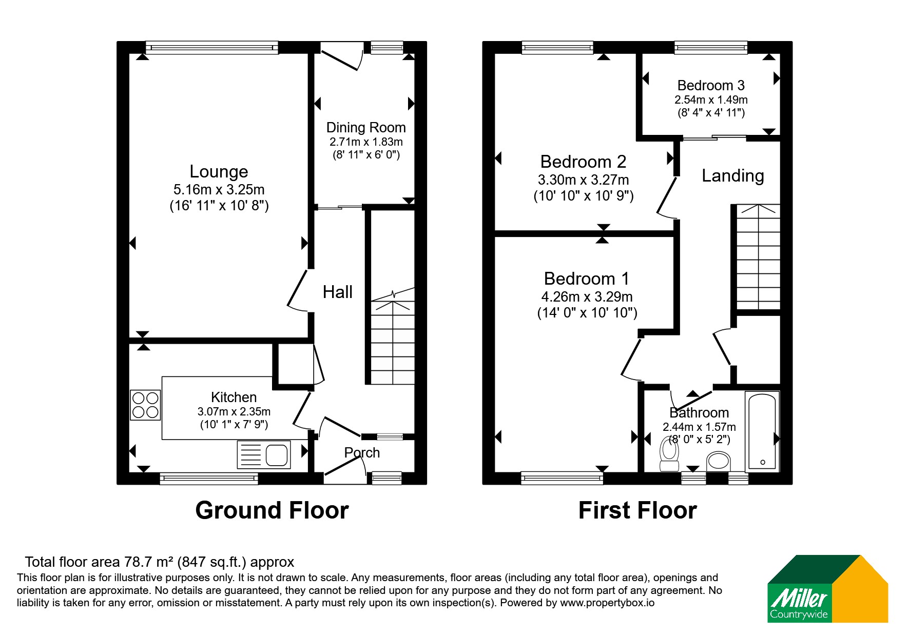 127, Hillside Park, Cornwall floorplan