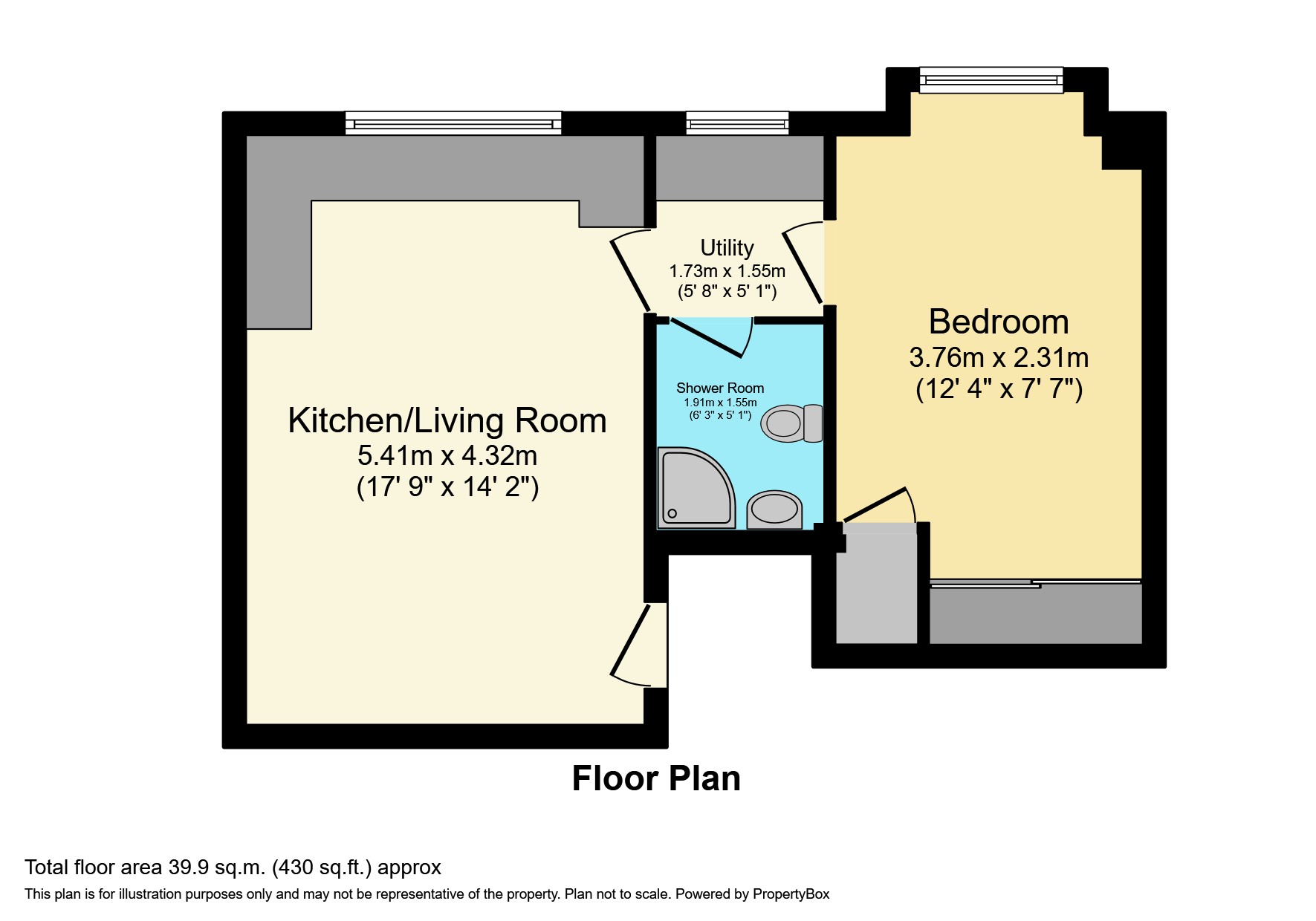Flat 2, 7, Moorland Road, Manchester floorplan