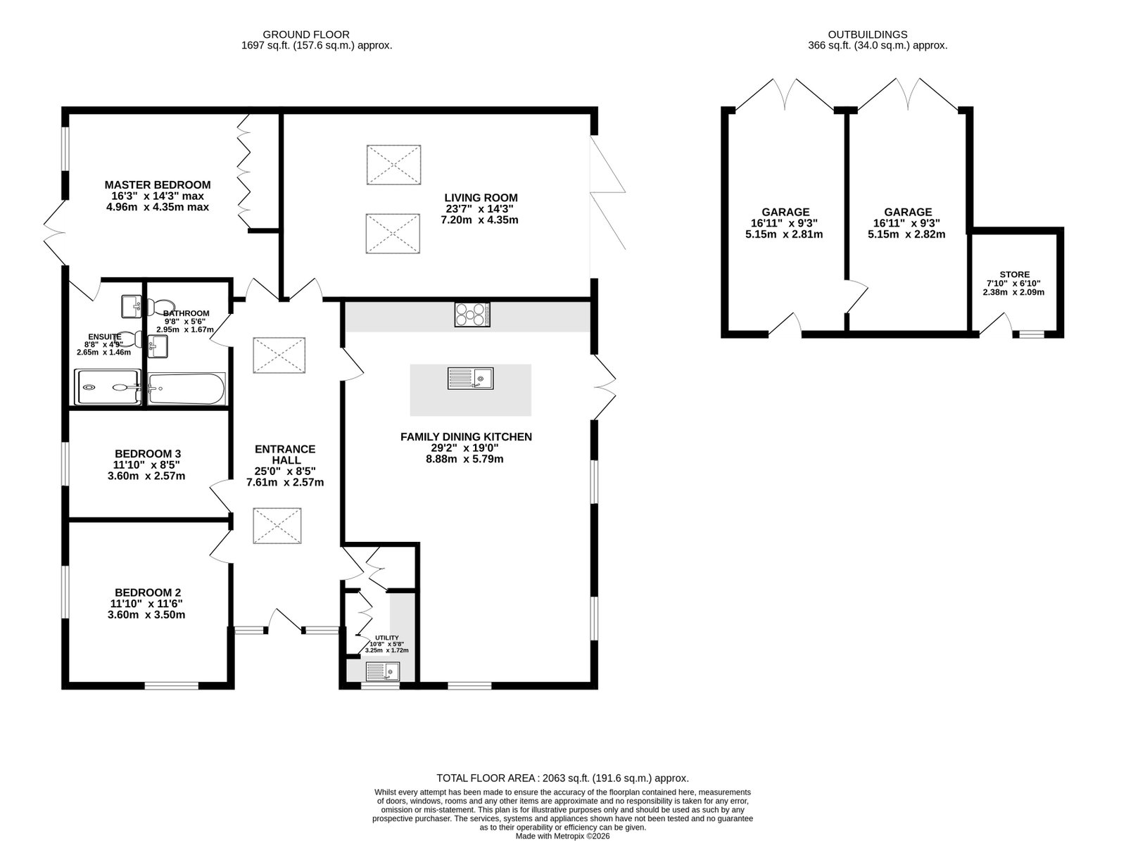 5 Hield House Barns, Northwich floorplan