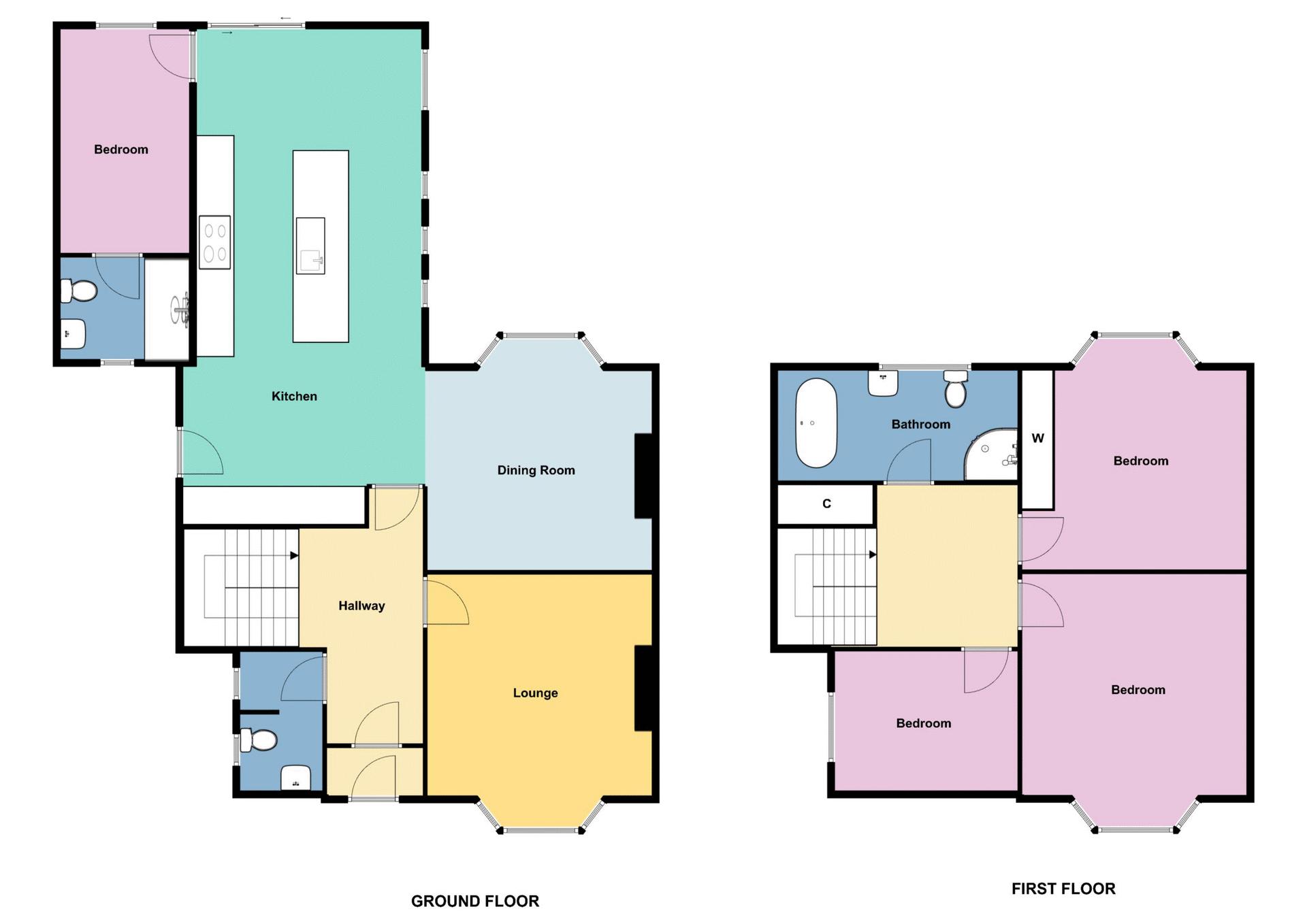 136, Scotby Road, Scotby floorplan
