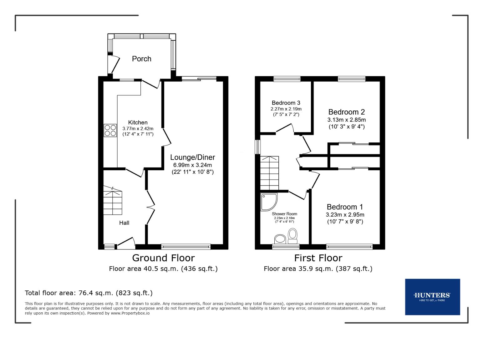 56, Smithfield Avenue, Chesterfield floorplan