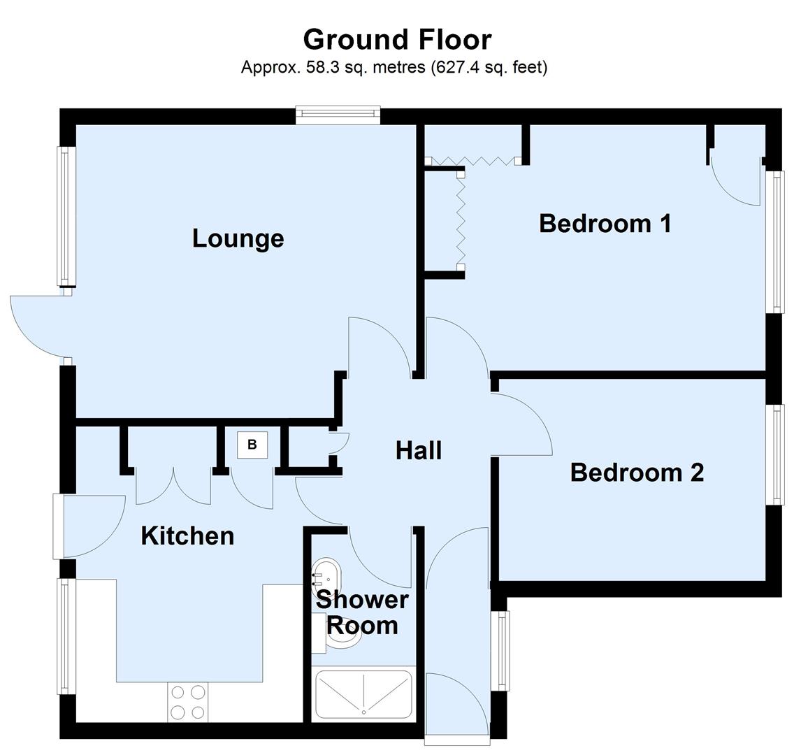 64, High Ash Drive, Leeds floorplan