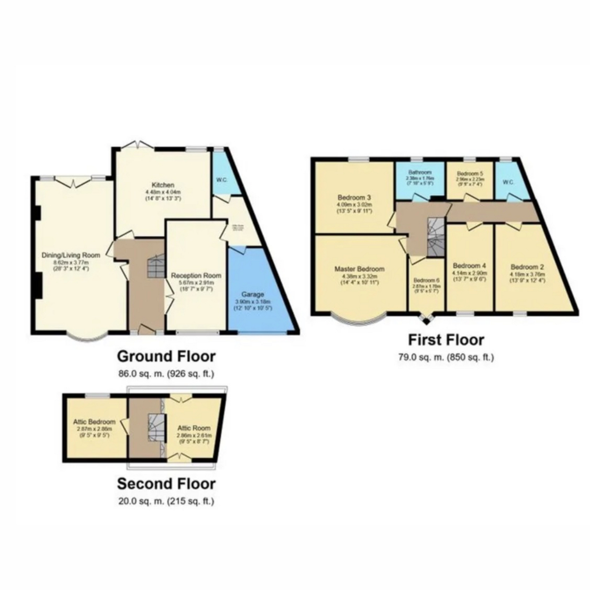 31, Dorchester Avenue, London floorplan