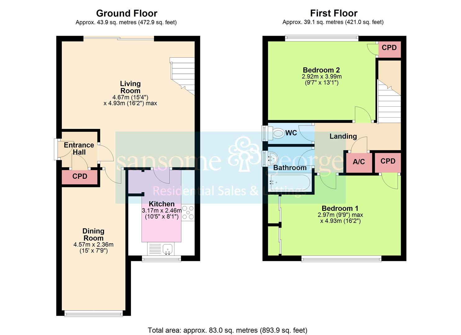 2 Bedrooms Semi-detached house for sale in Robin Way, Tilehurst, Reading RG31