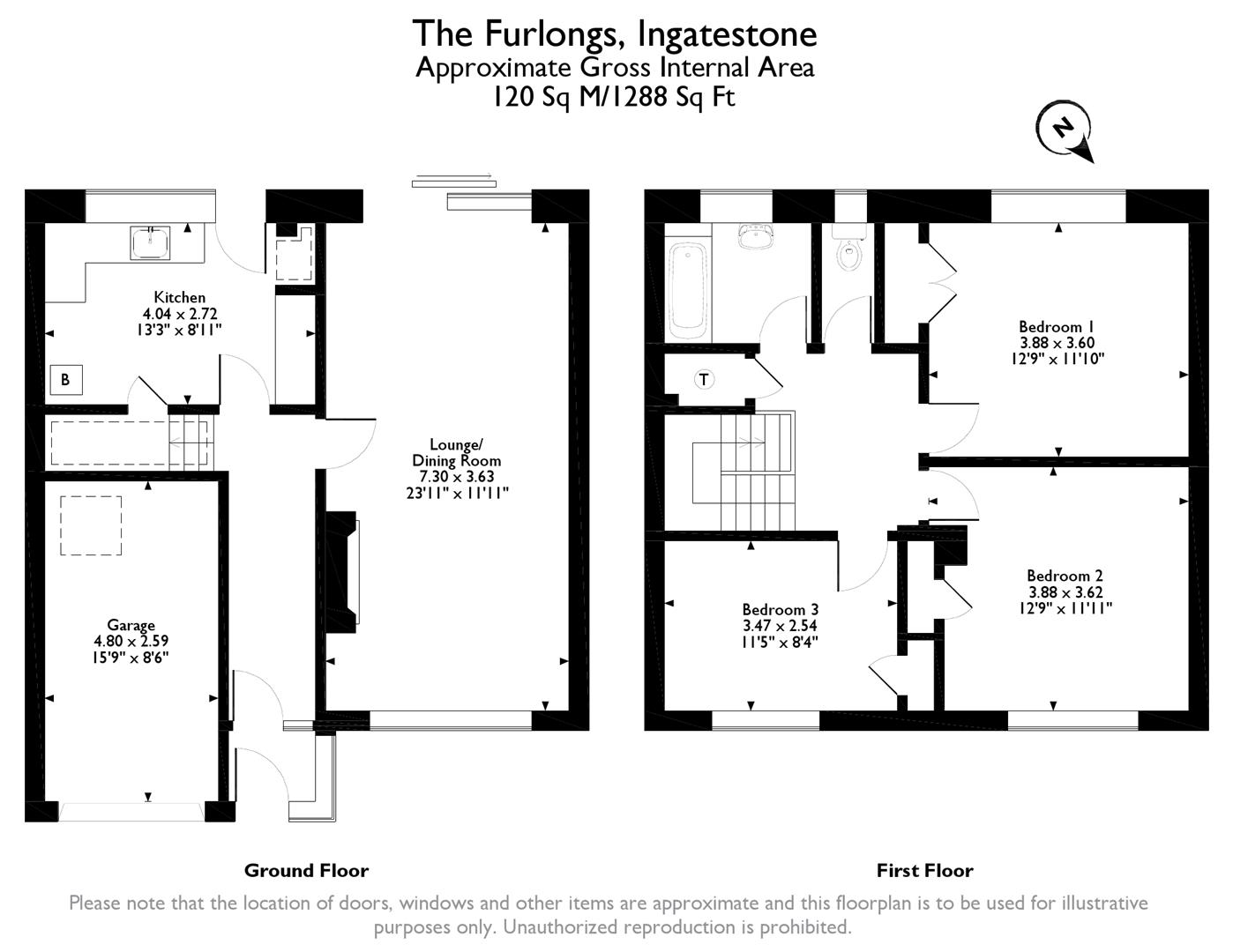 3 Bedrooms Semi-detached house for sale in The Furlongs, Ingatestone CM4