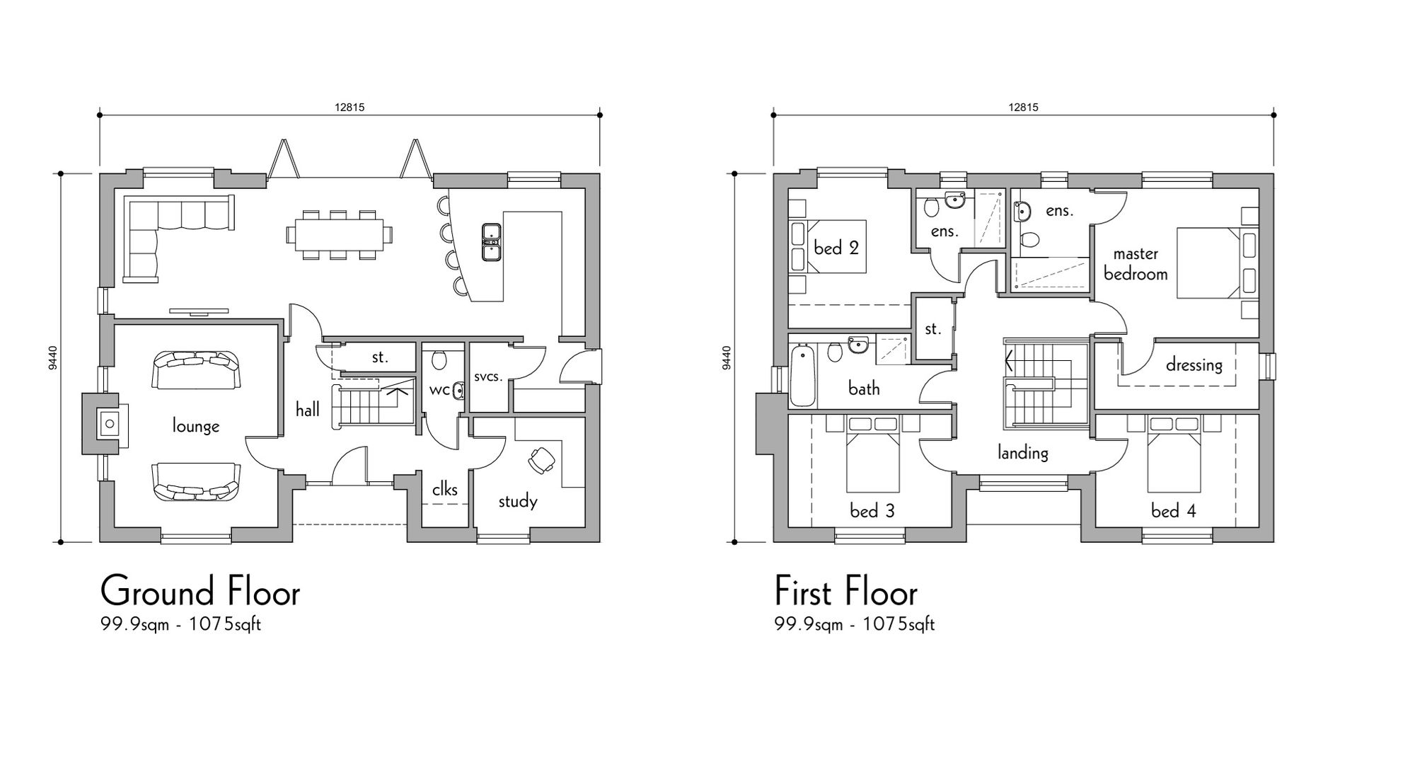 Plot 4 Sandhole Farm, Wrightington bar, Wigan floorplan