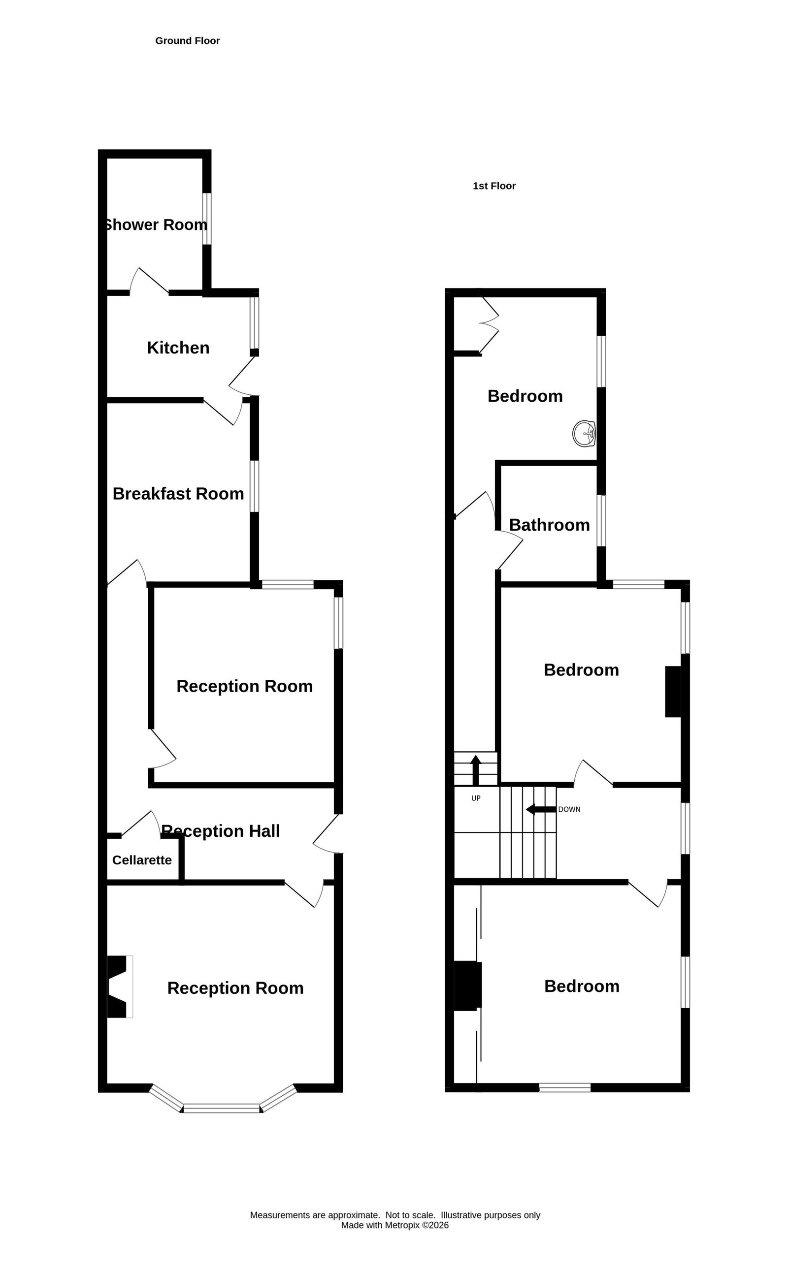134, Goldthorn Hill, Wolverhampton floorplan