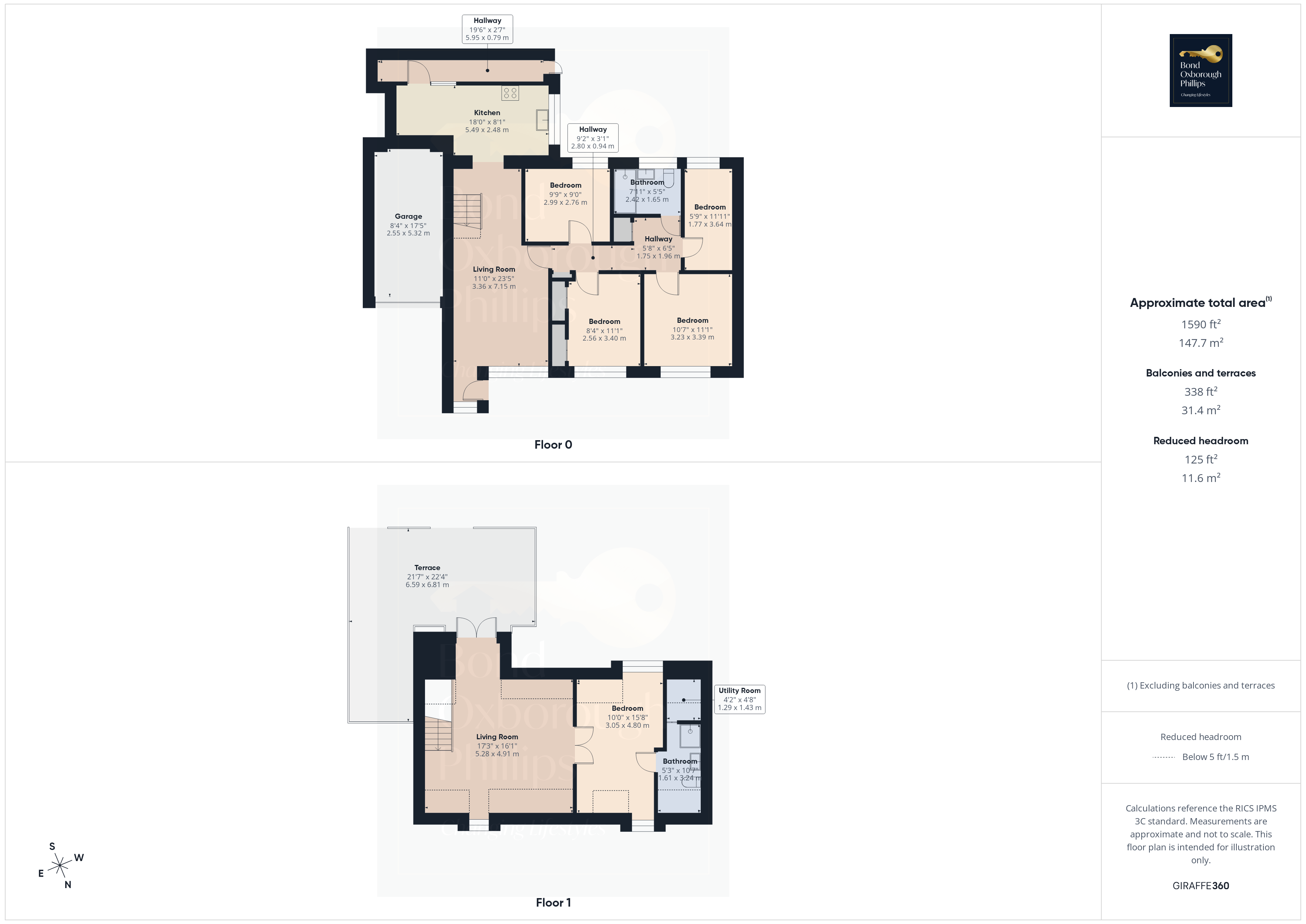 81, Channel View, Devon floorplan