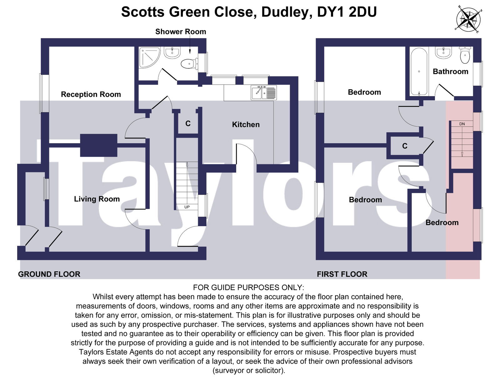3, Scotts Green Close, Dudley floorplan