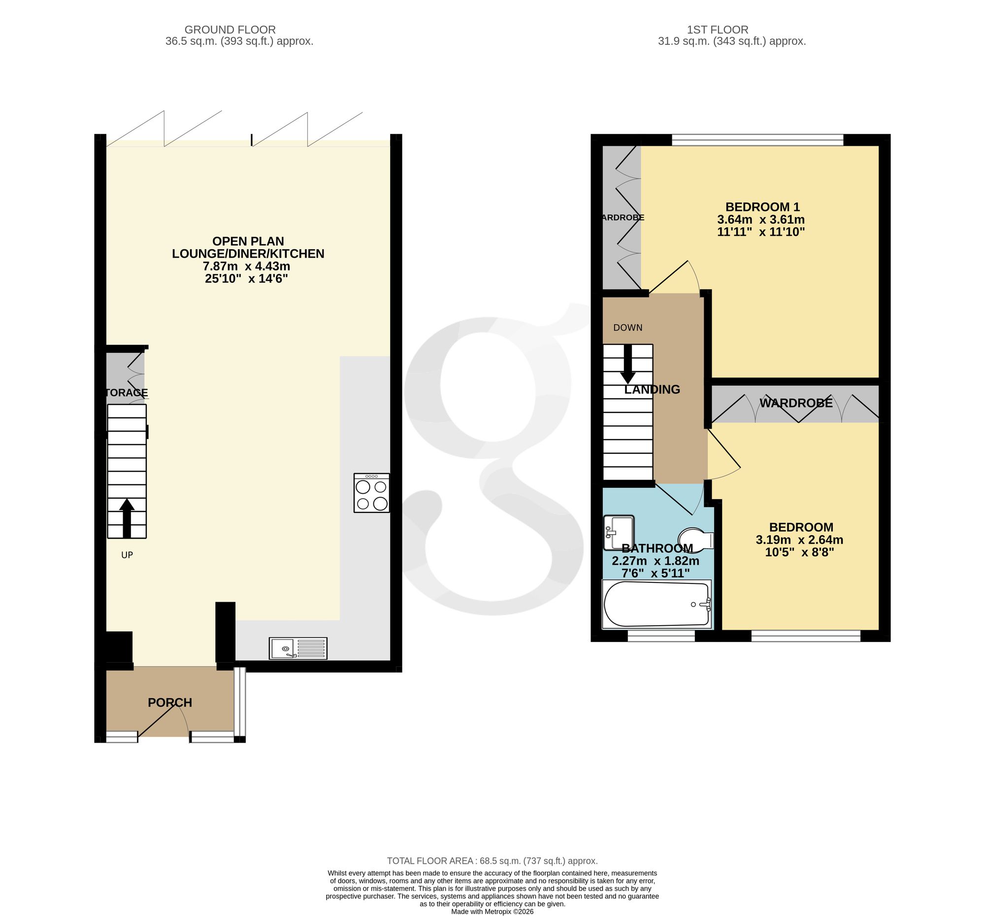 Muktinath, Jersey floorplan