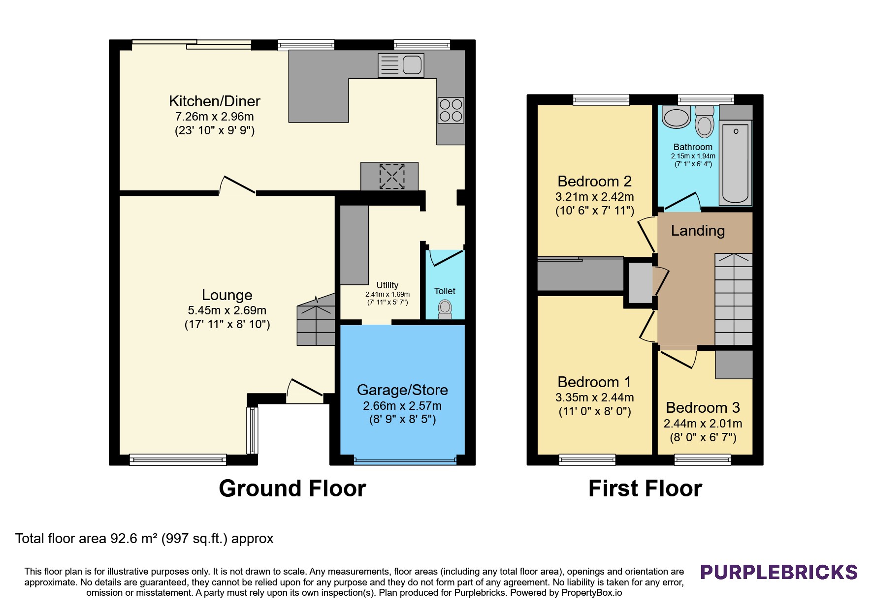 24, Ravens Hill Drive, Ashington floorplan