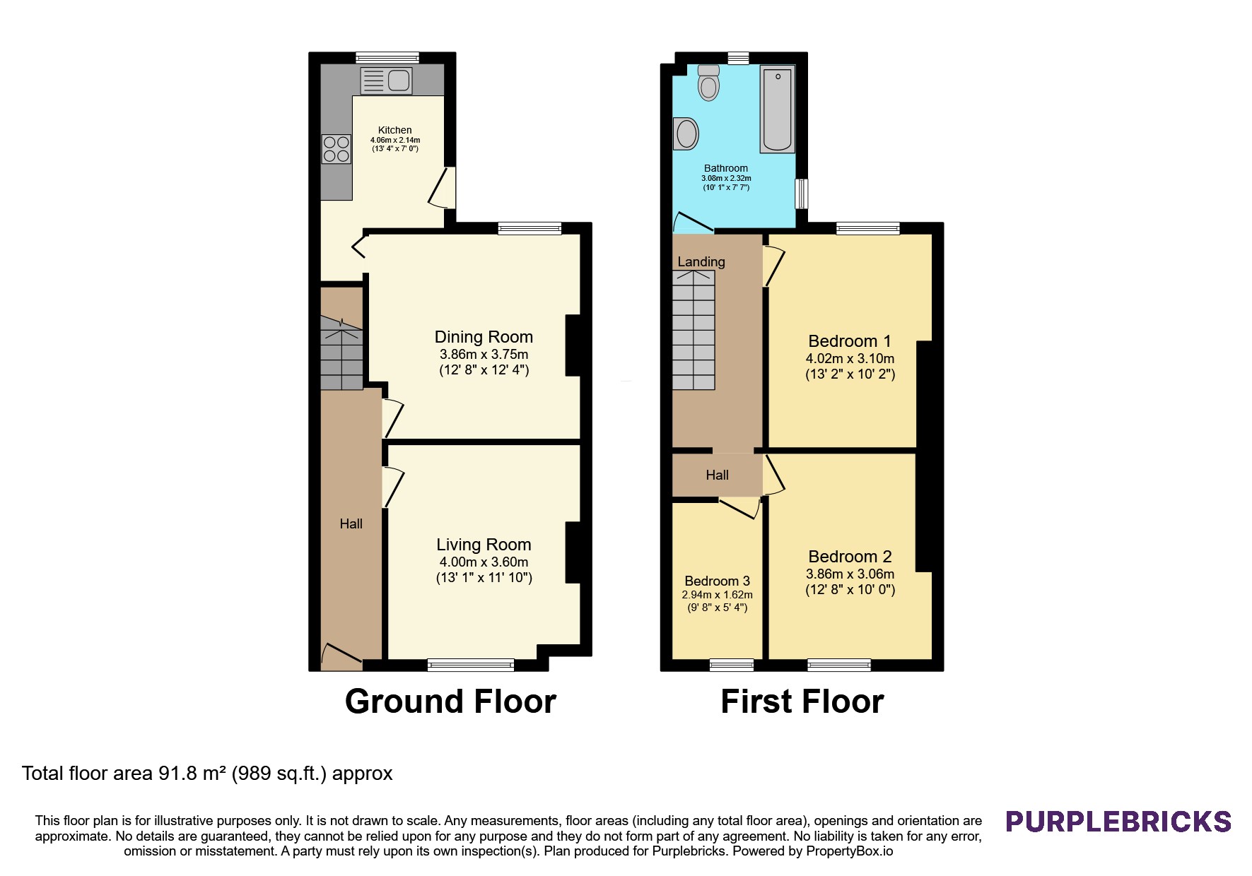 13, Whitford Road, Birkenhead floorplan