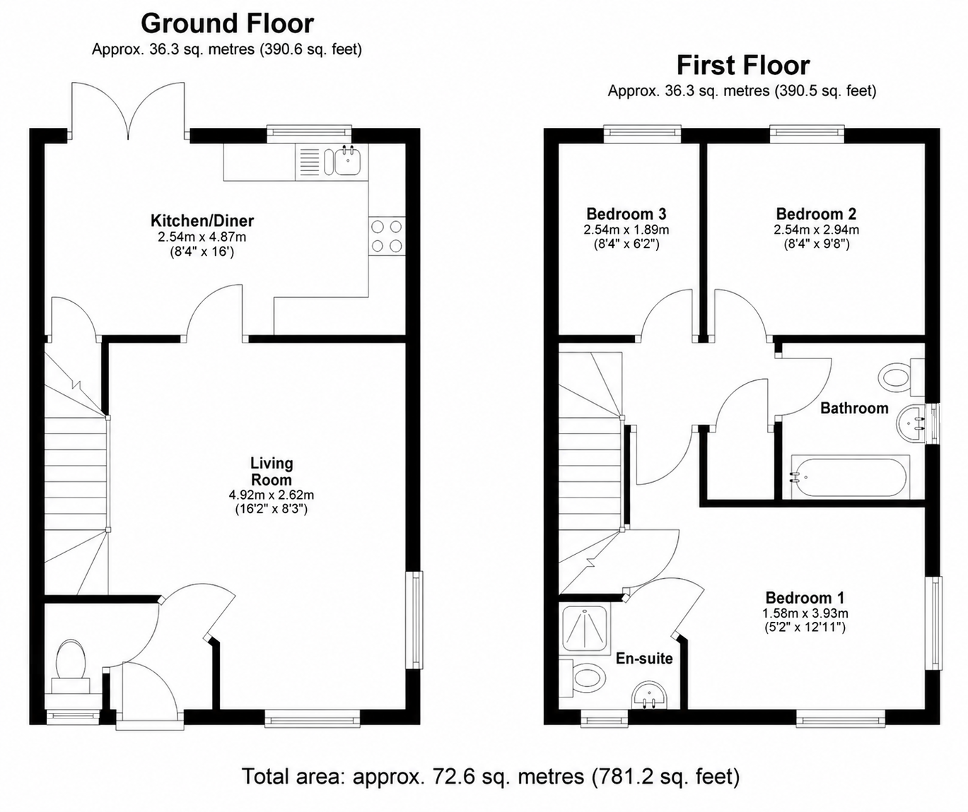 11, Brimstone Road, Swindon floorplan