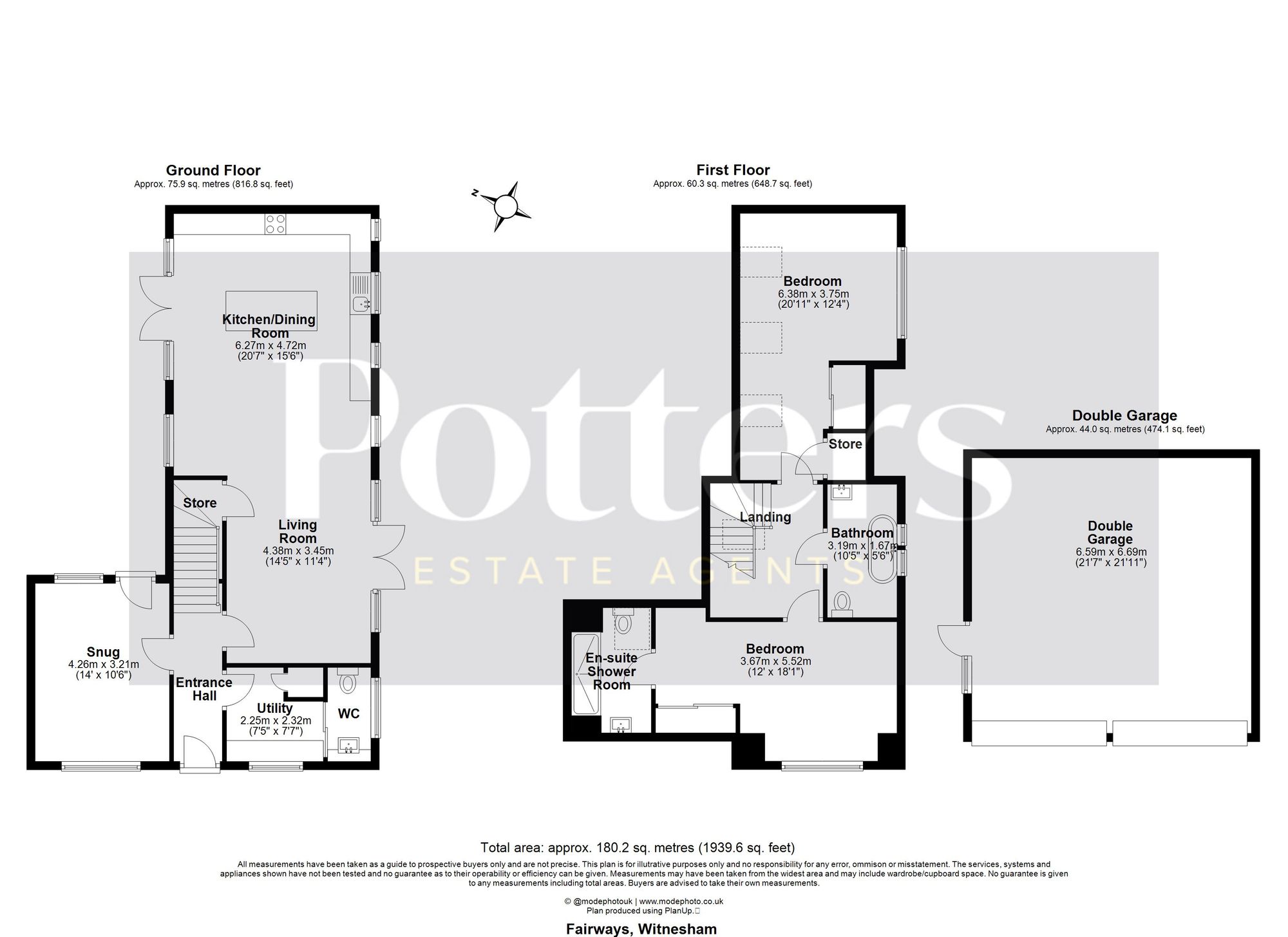 8 The Fairways, Ipswich floorplan