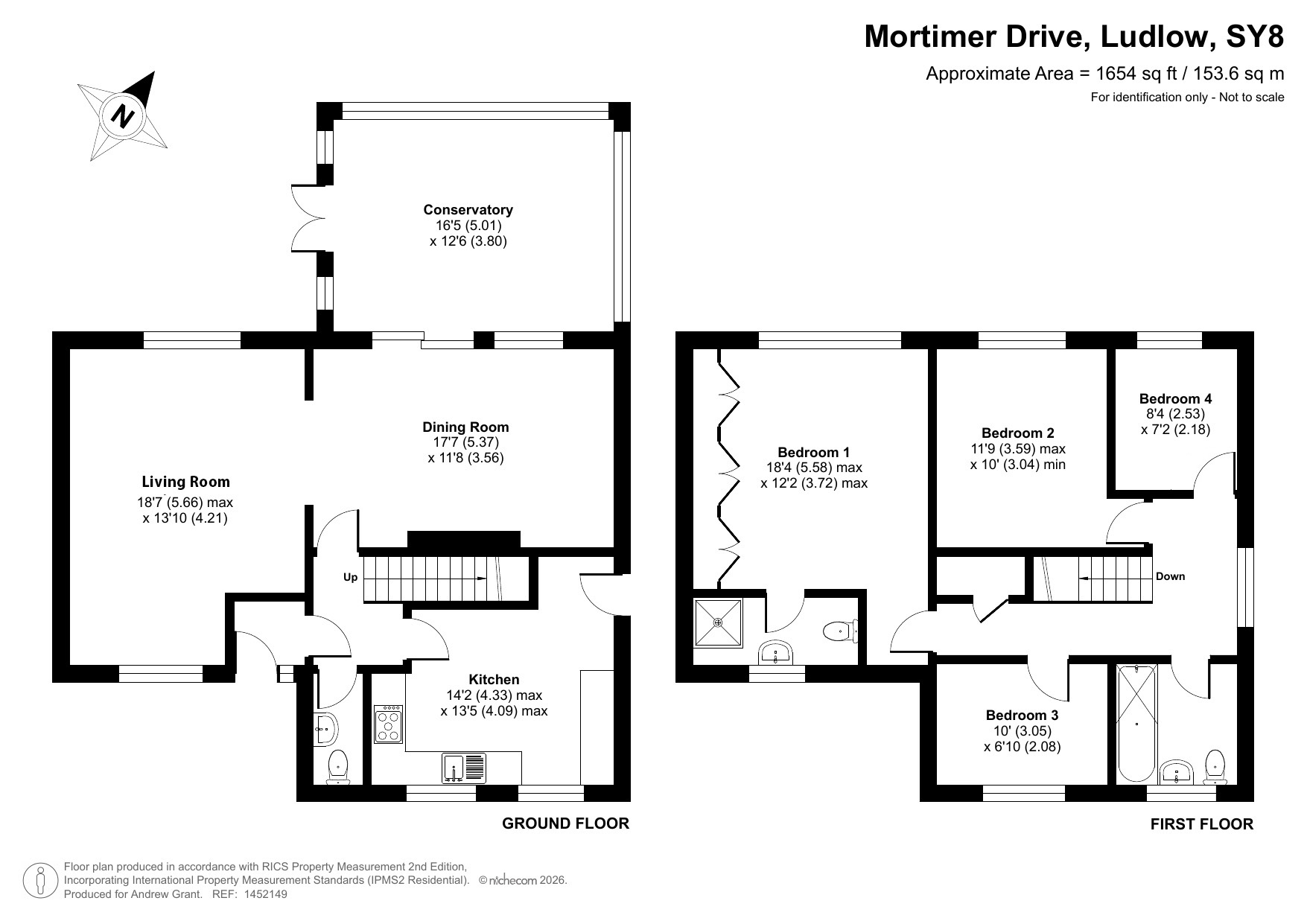 38, Mortimer Drive, Ludlow floorplan