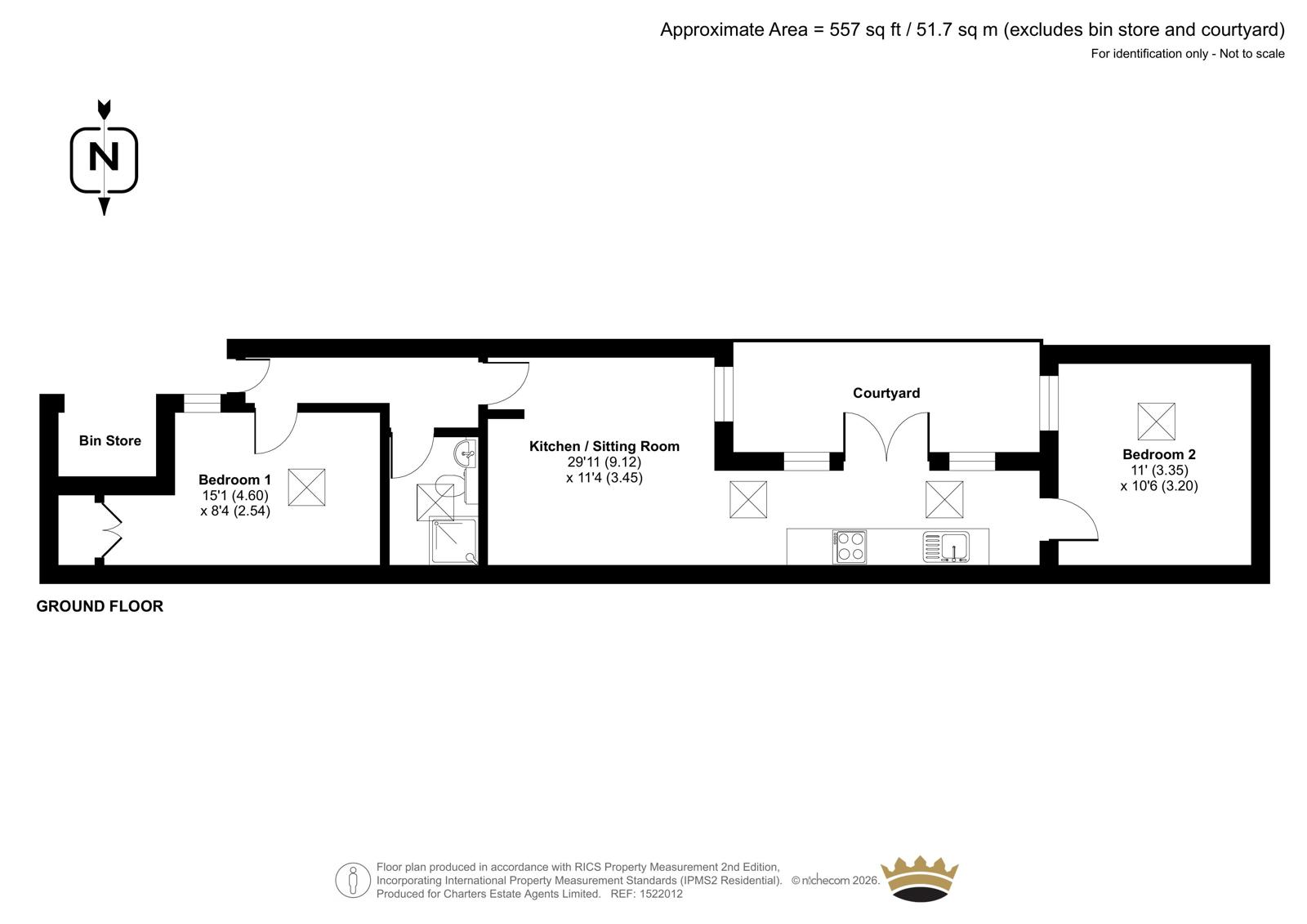 23a, North Road, West Sussex floorplan