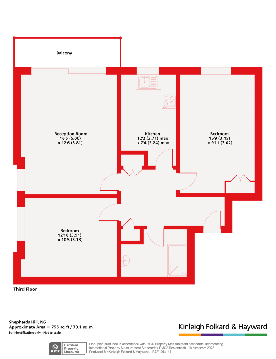 15 Highgate Heights,, Shepherds Hill, London floorplan