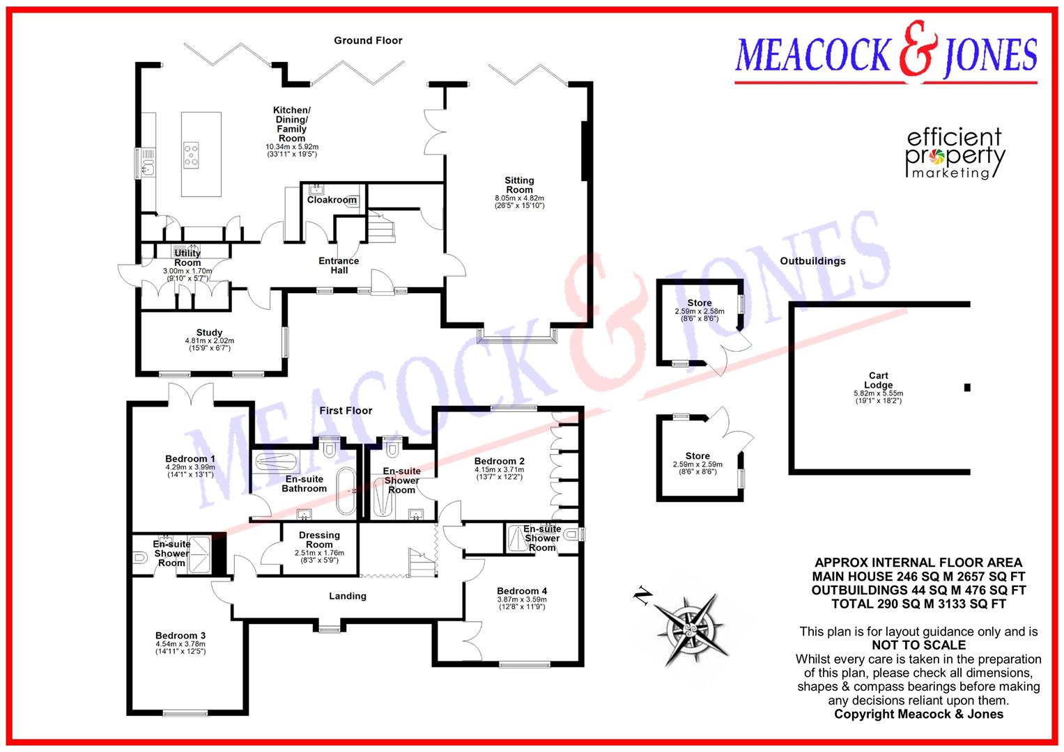 Thoby Farm, St. Annes Road, Brentwood floorplan