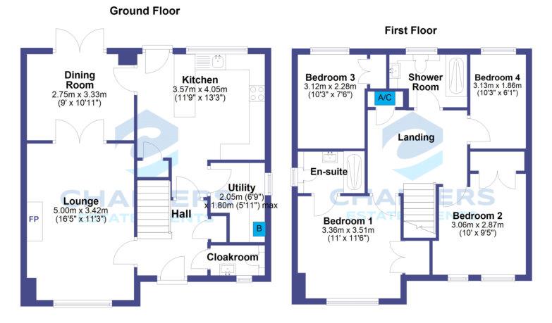 6, Marlott Road, Gillingham floorplan