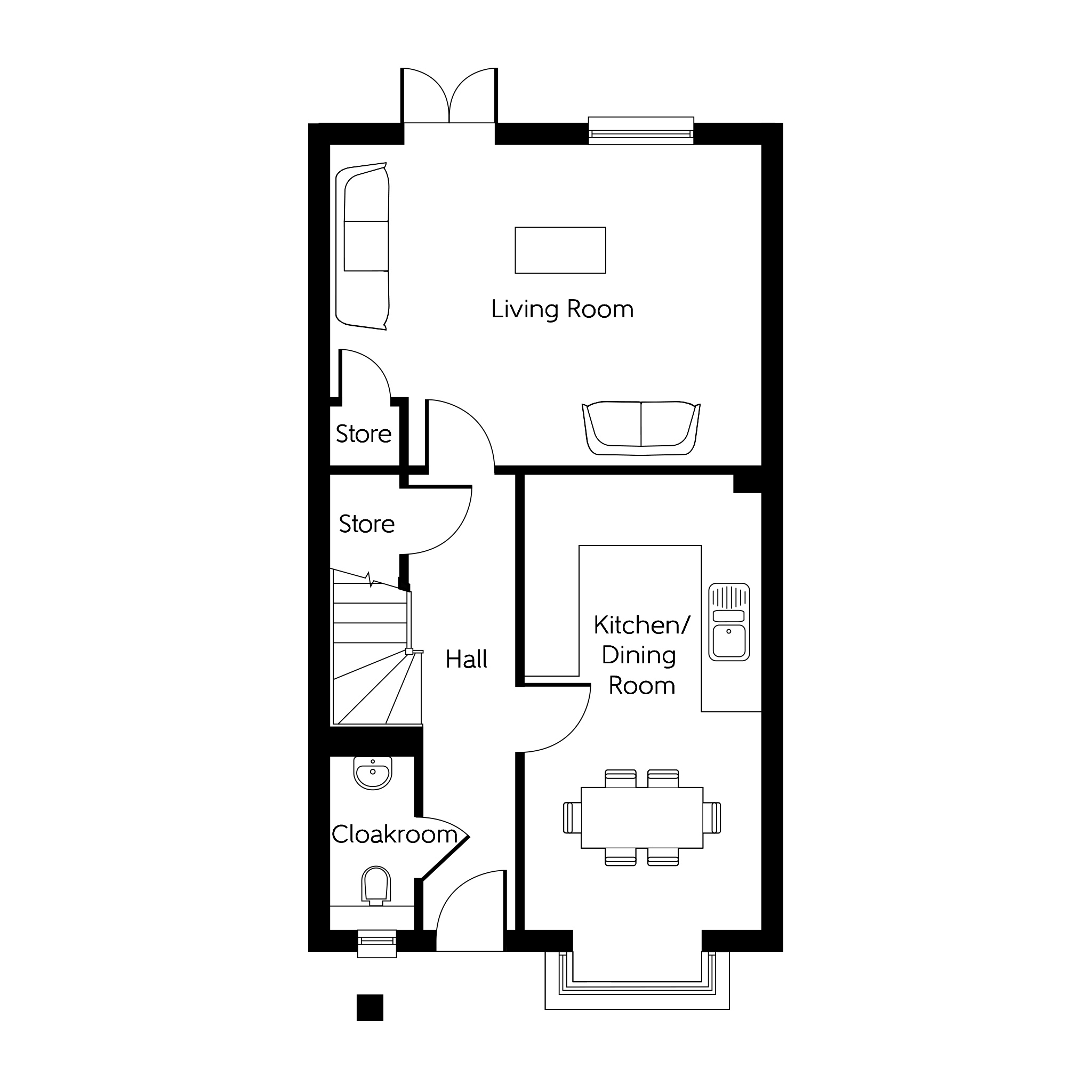 3 Bedrooms Semi-detached house for sale in Bells Lane, Hoo, Kent ME3