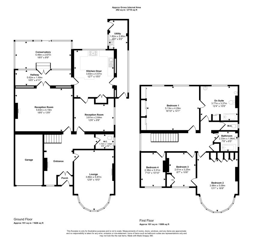 Gunnersbury Avenue, London floorplan
