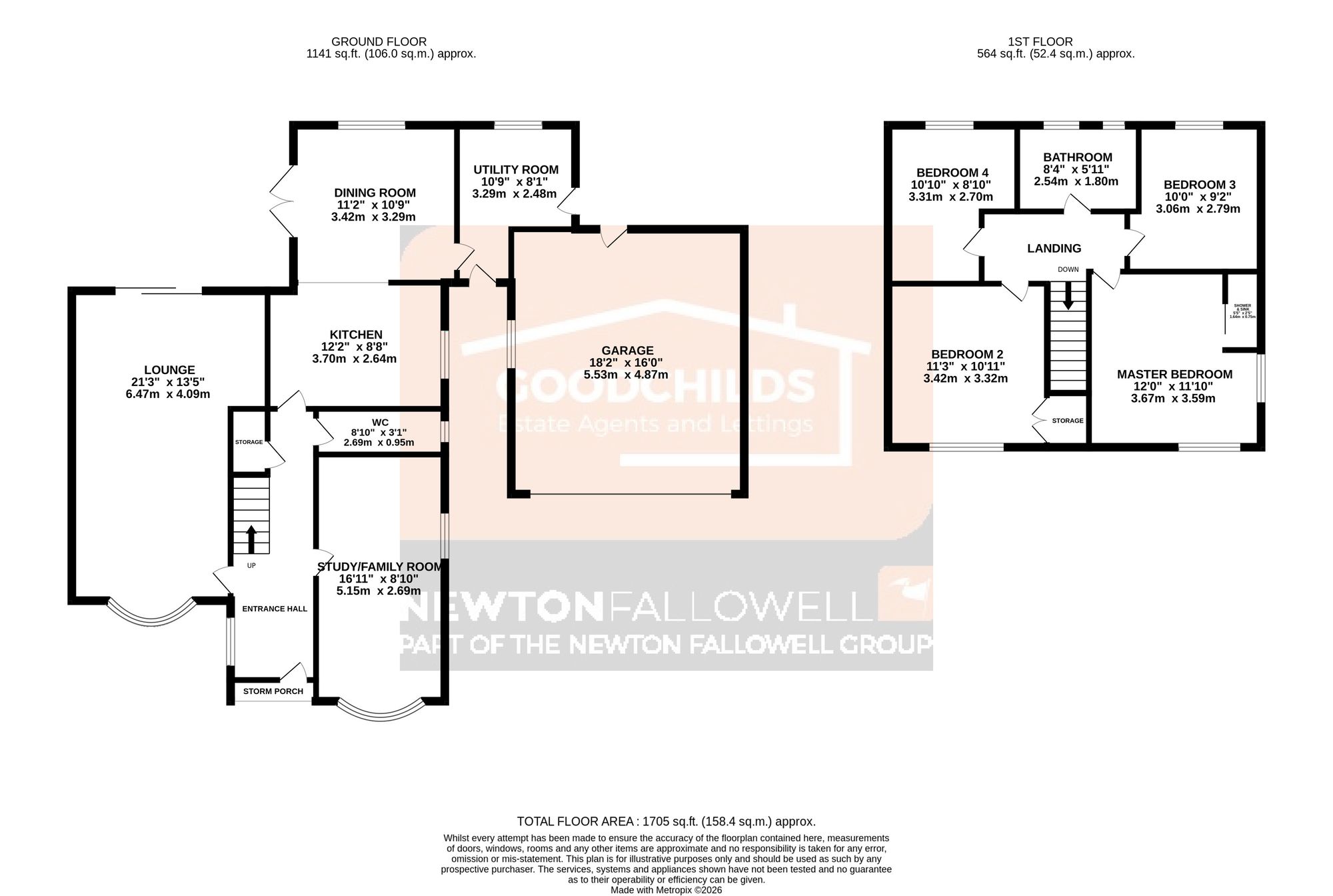 53 Oldacres Road, Stoke-On-Trent floorplan