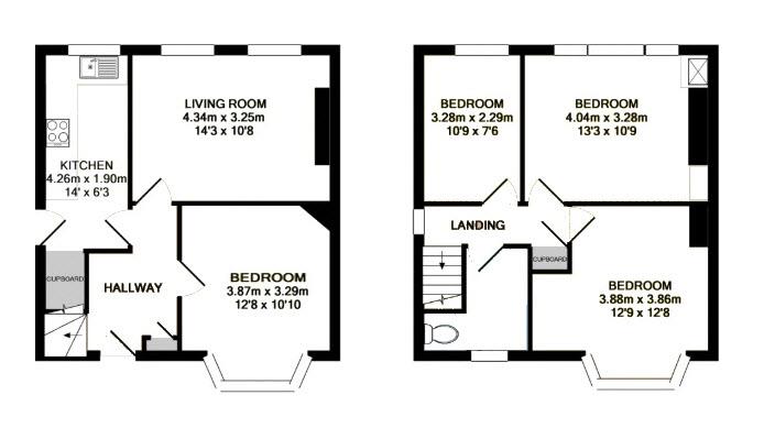 125, Pen Park Road, Bristol floorplan