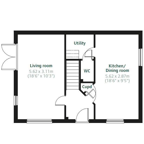 3 Bedrooms Semi-detached house for sale in 