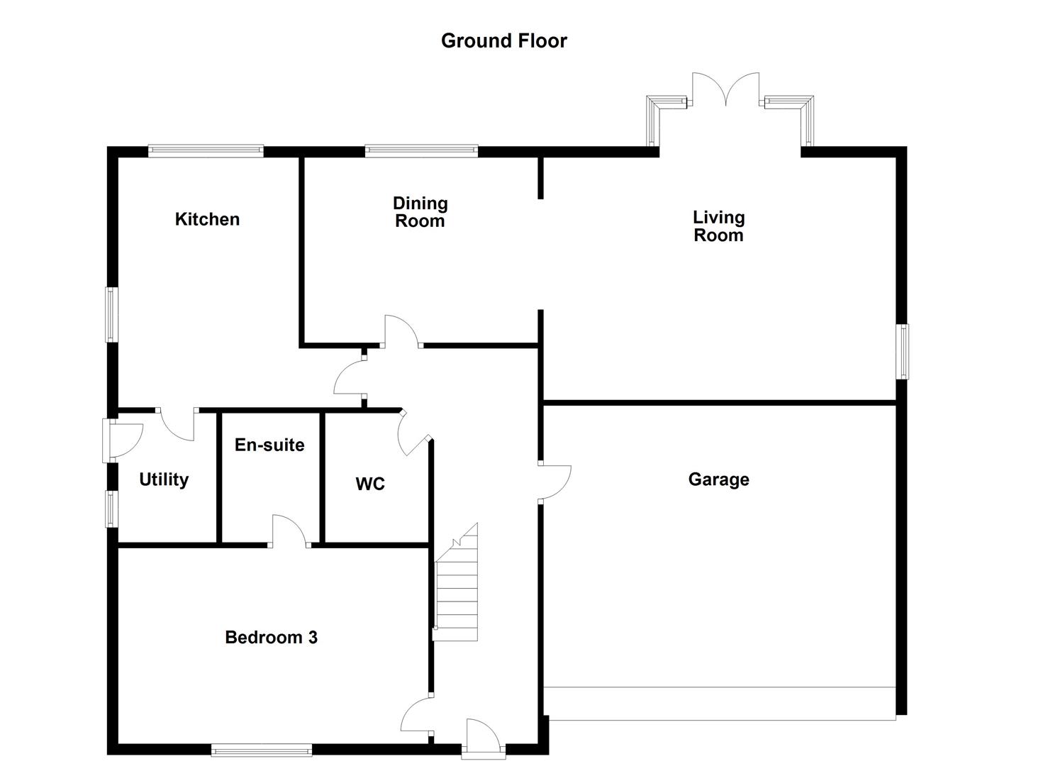 Grove Road, Horbury, Wakefield WF4, 3 bedroom detached bungalow for