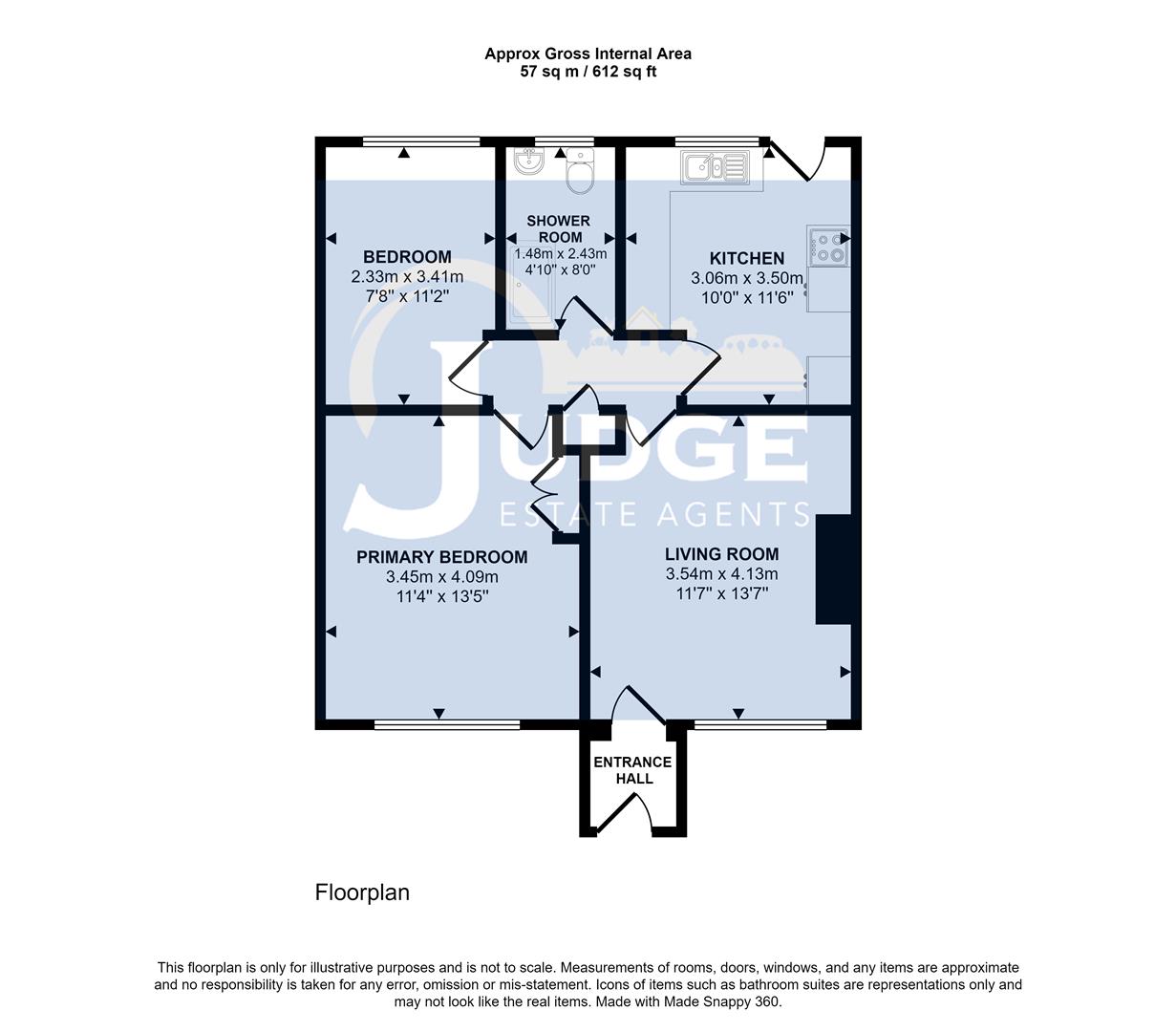 9, Everard Crescent, Stanton Under Bardon floorplan