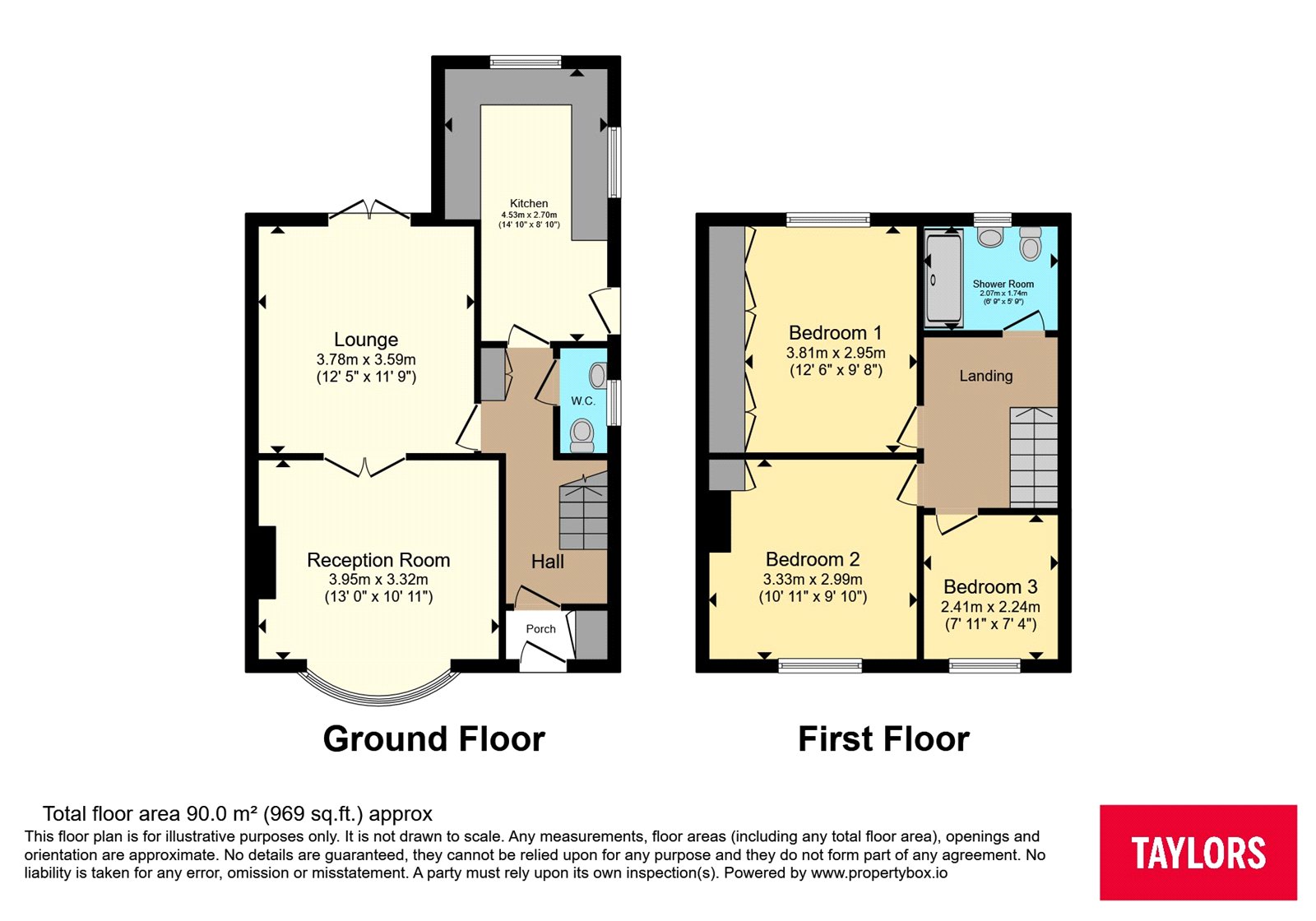 86, Sweets Road, Bristol floorplan