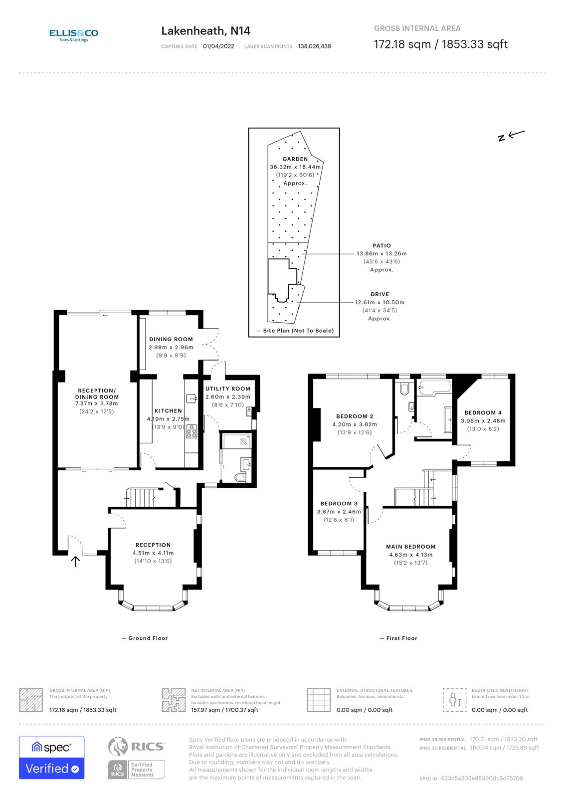 122, Lakenheath, London floorplan