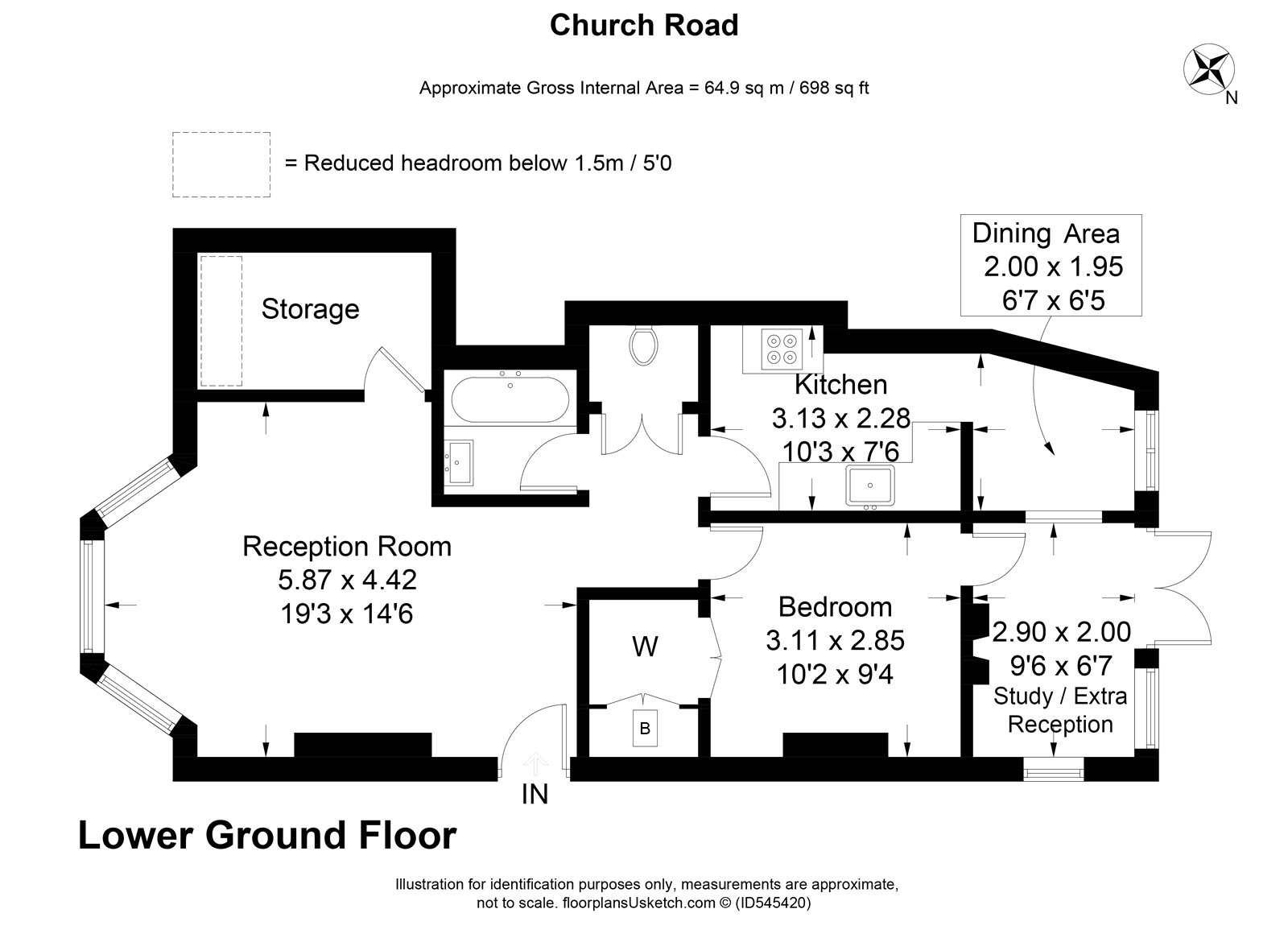 1 Bedrooms Flat for sale in 117 Church Road, Richmond, Greater London TW10