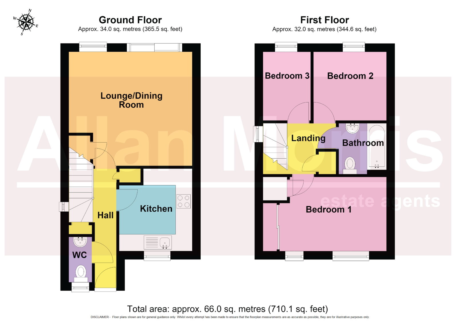 4, Yarrow Close, Worcester floorplan