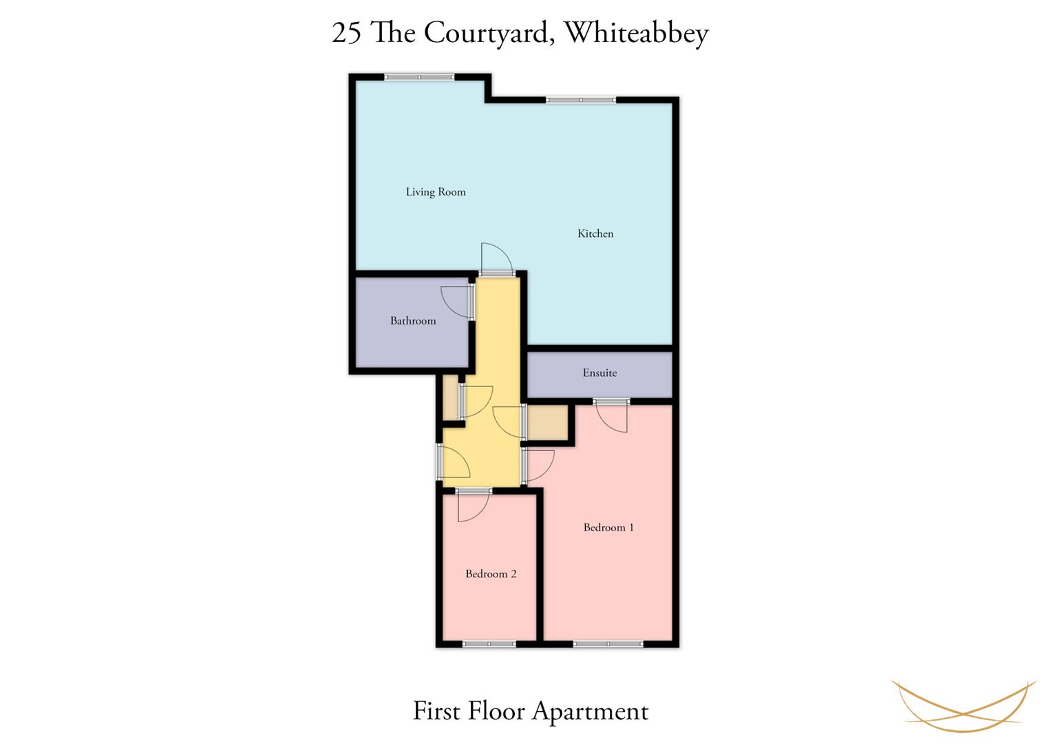 25, Loughshore Courtyard, Newtownabbey floorplan