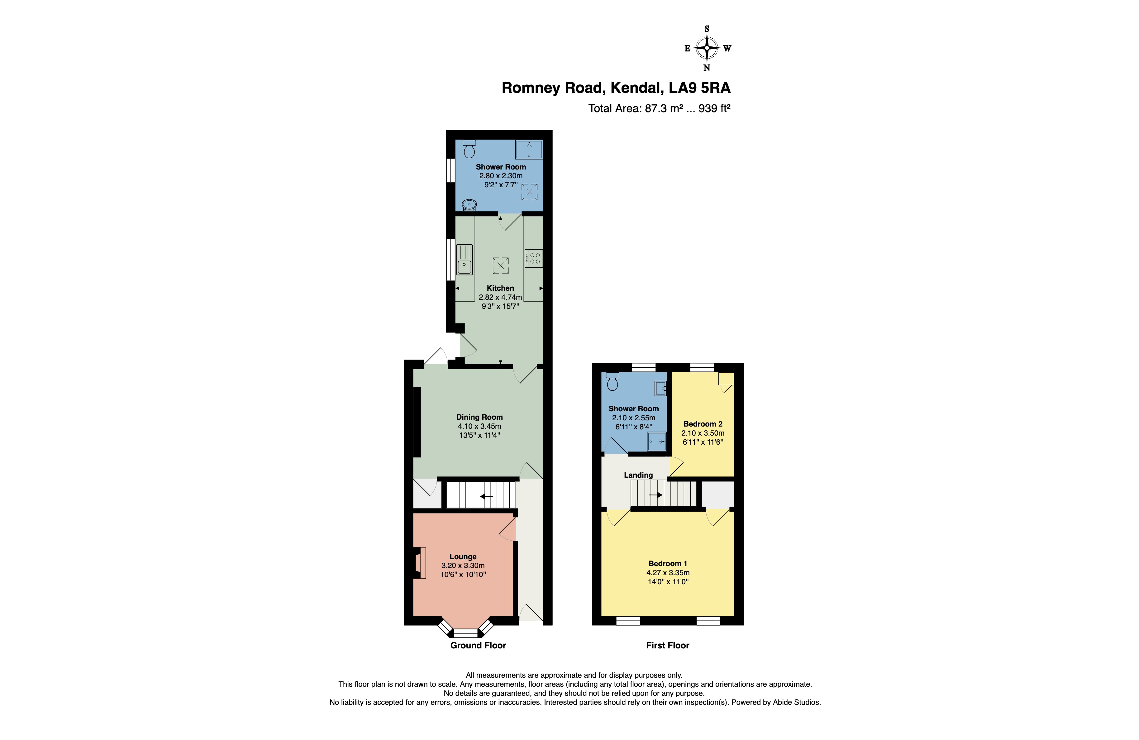 36, Romney Road, Kendal floorplan