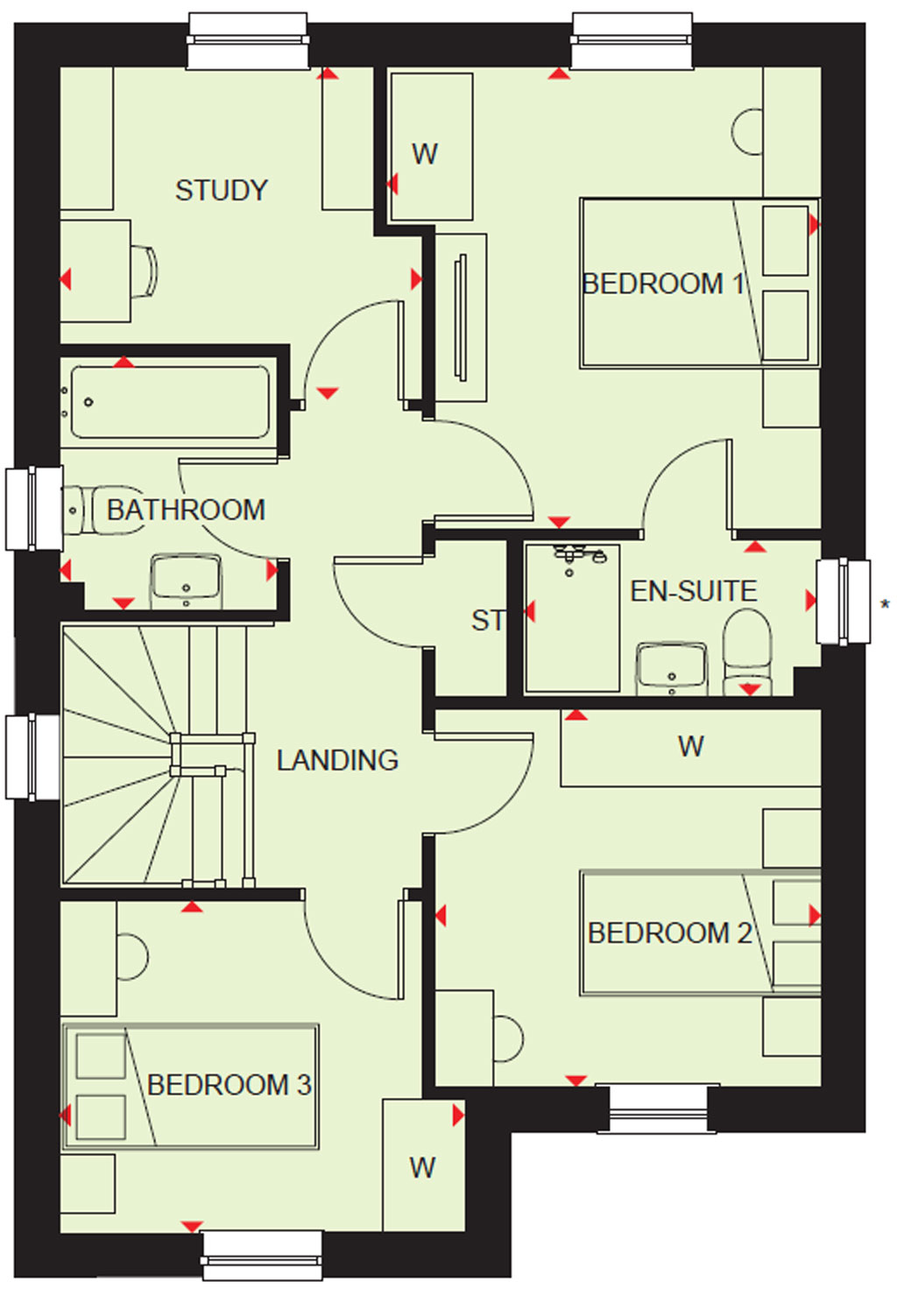 H6899119, Hardwick Road, Pontefract floorplan