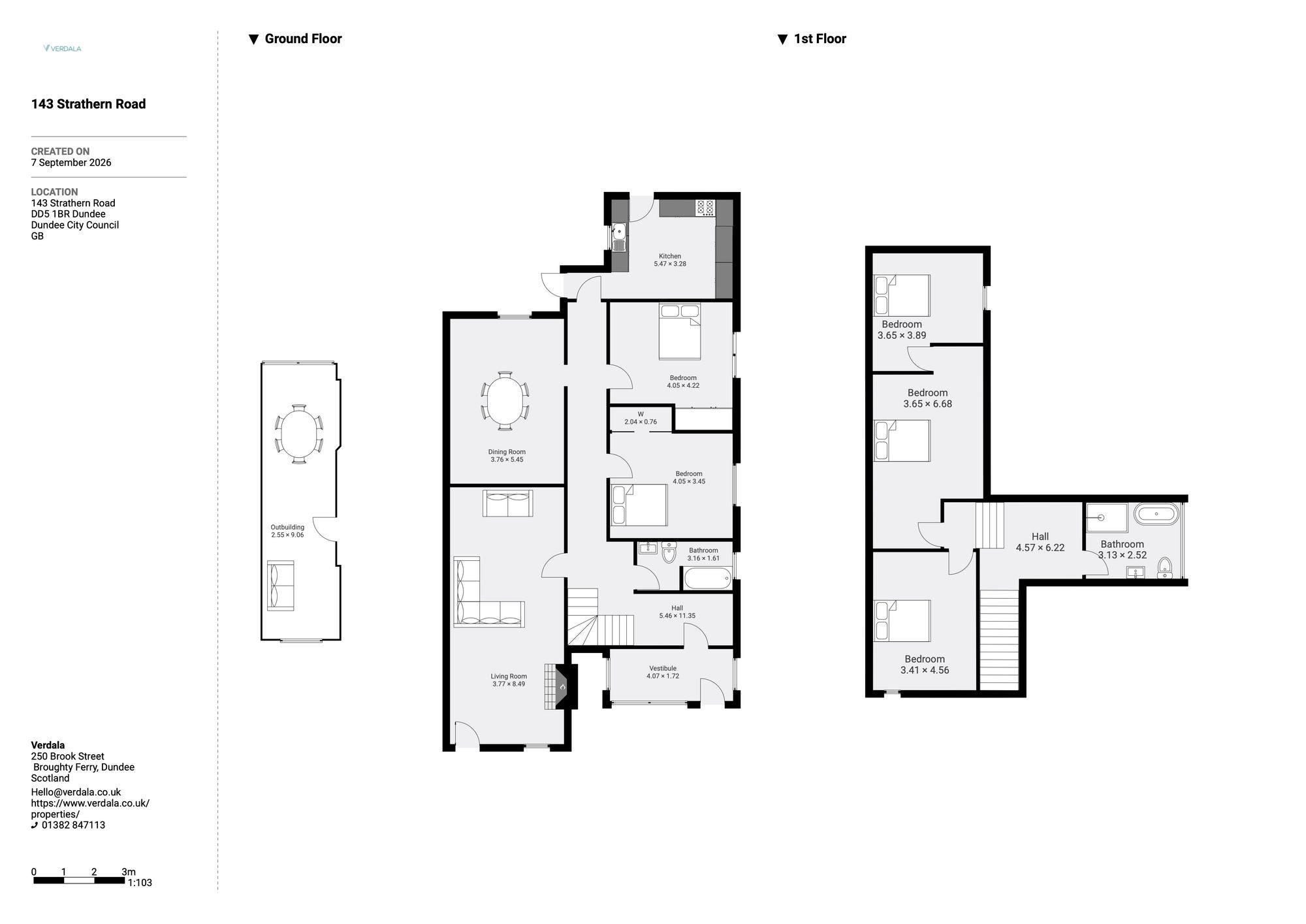 143 Strathern Road, Dundee floorplan