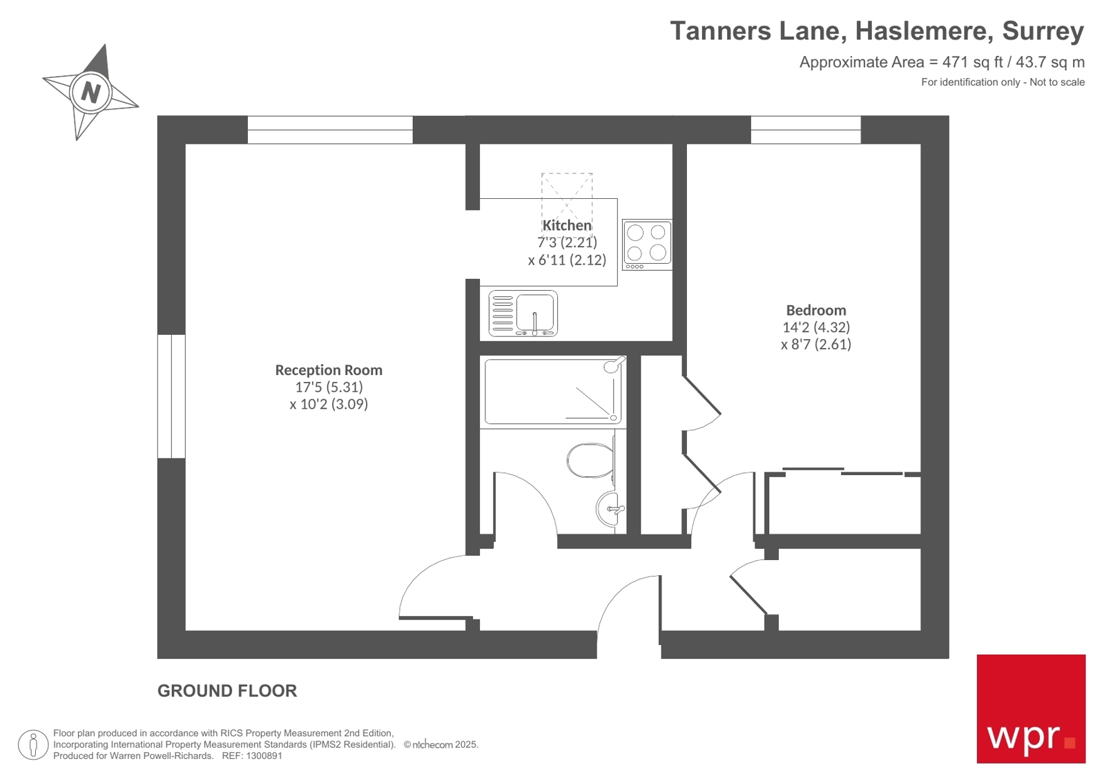 Flat 20 Redwood Manor,, Tanners Lane, Surrey floorplan