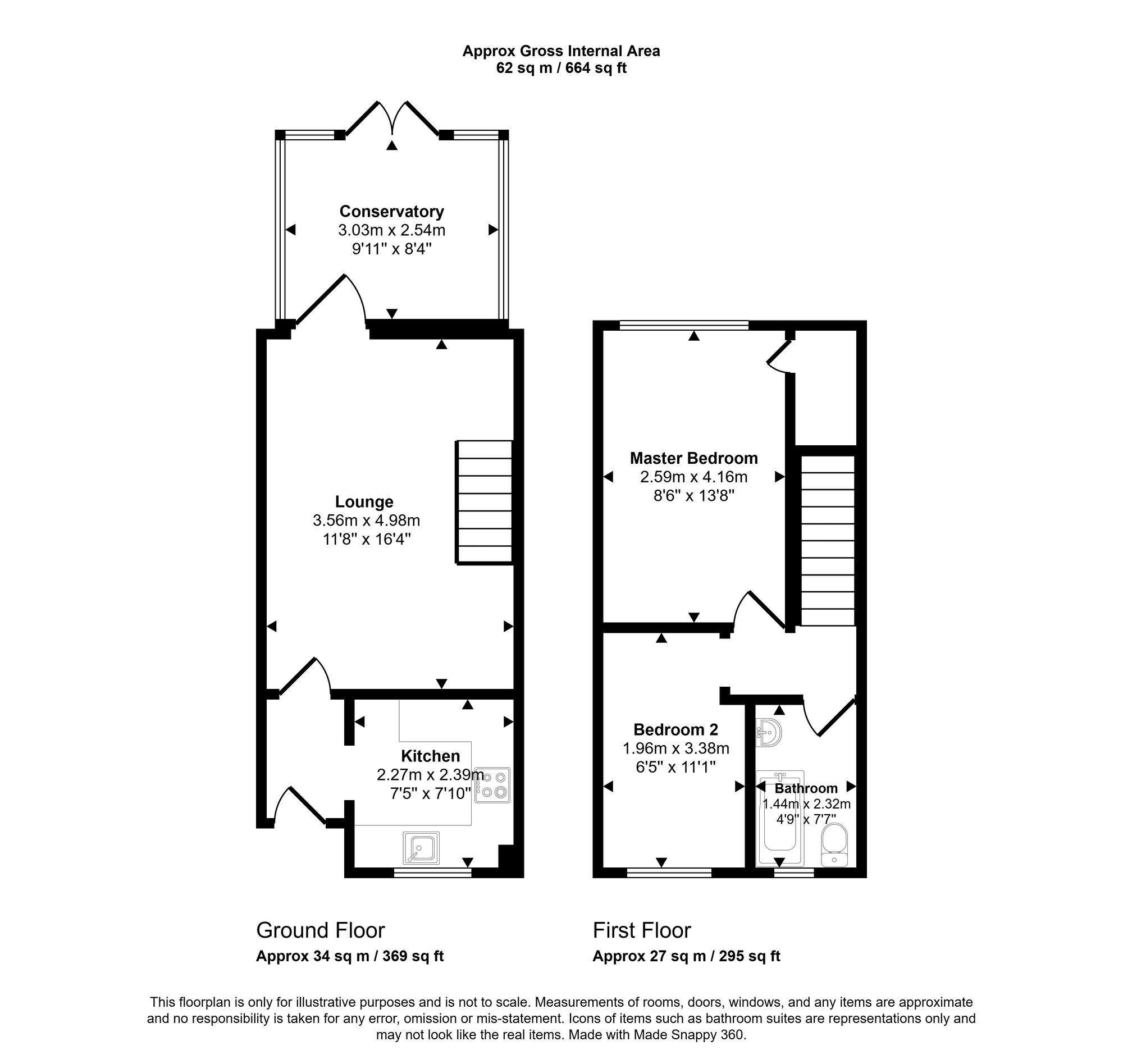 9 George Thomas Close, Porthcawl floorplan